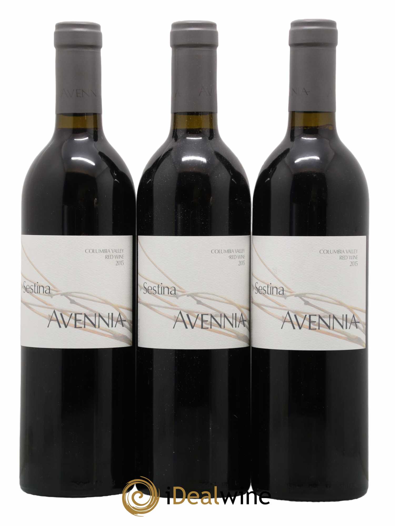 USA Columbia Valley Sestina Avennia 2015 - Lot de 3 bouteilles - 0