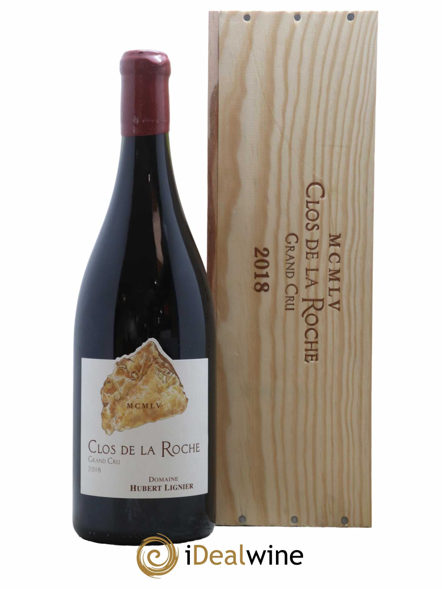 Clos de la Roche Grand Cru MCMLV Hubert Lignier (Domaine) 2018 - Lot de 1 magnum - 0