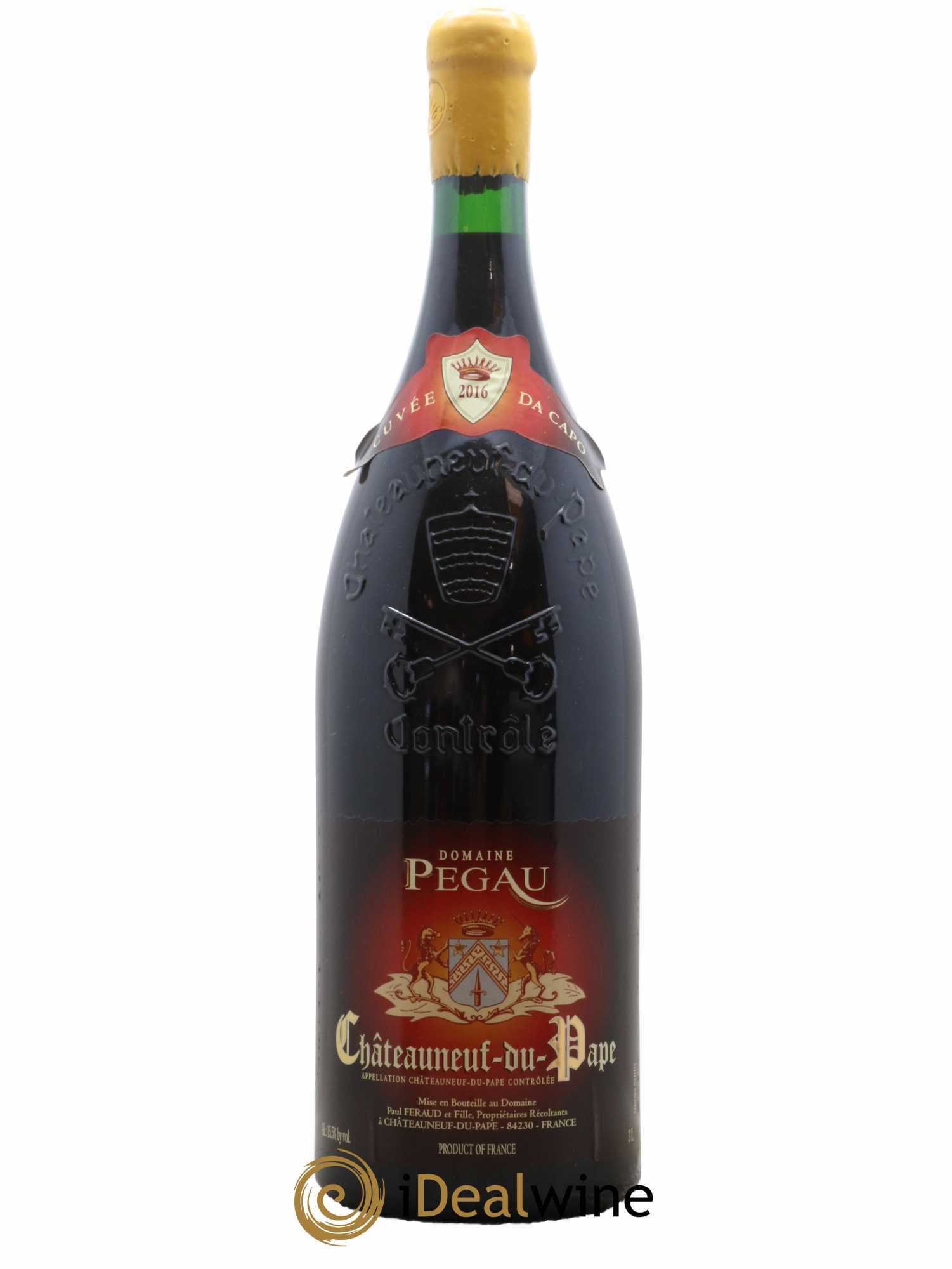 Châteauneuf-du-Pape Domaine du Pégau Cuvée Da Capo Paul et Laurence Féraud 2016 - Lot de 1 double magnum - 1