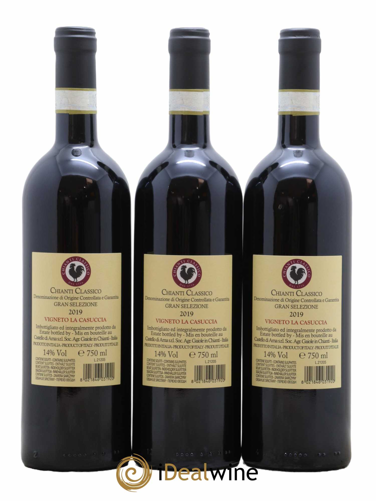 Chianti Classico Castello di Ama DOCG Gran Selezione Vigneto La Casuccia  2019 - Lotto di 6 bottiglie - 2