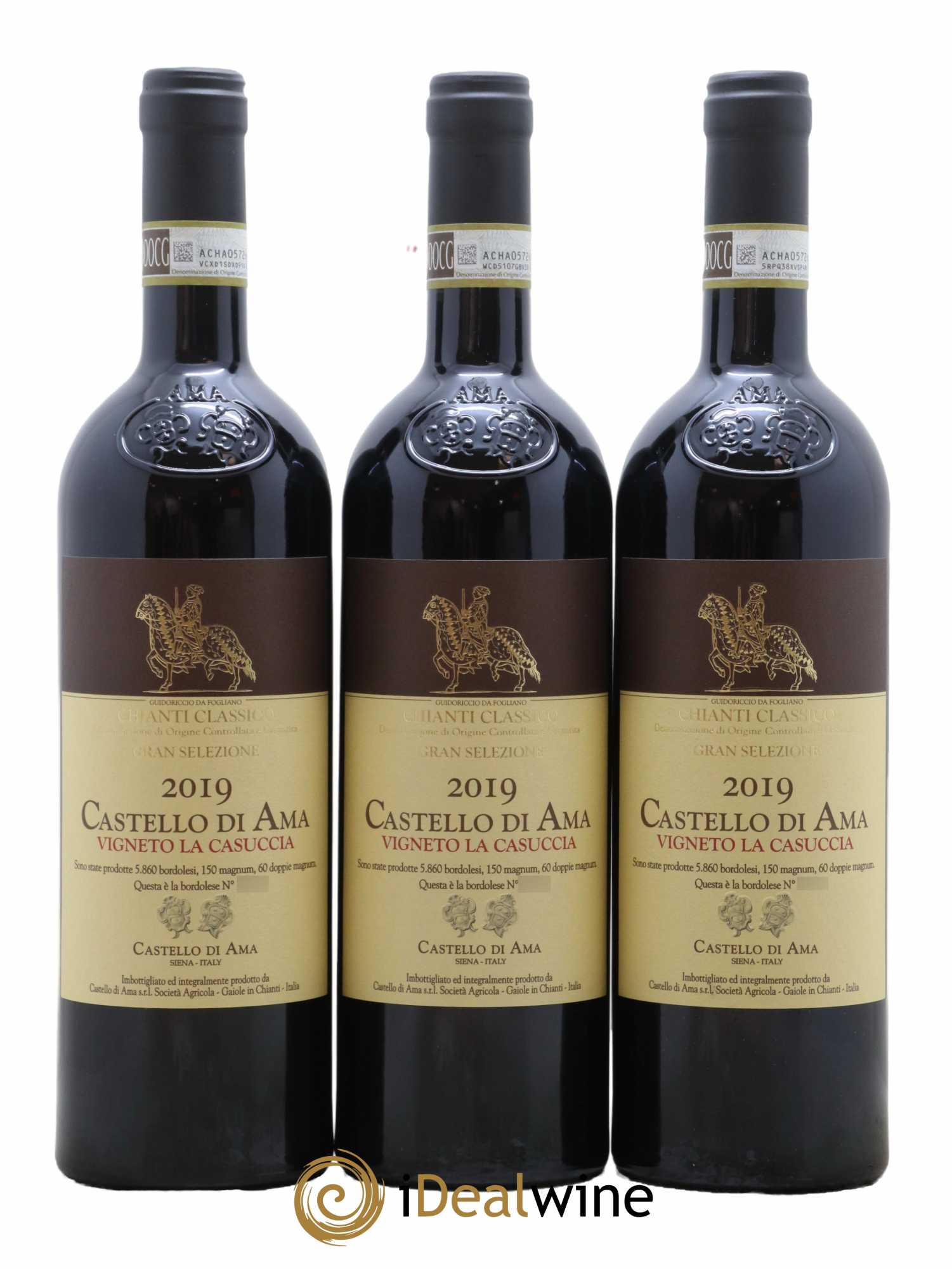 Chianti Classico Castello di Ama DOCG Gran Selezione Vigneto La Casuccia  2019 - Lotto di 6 bottiglie - 3