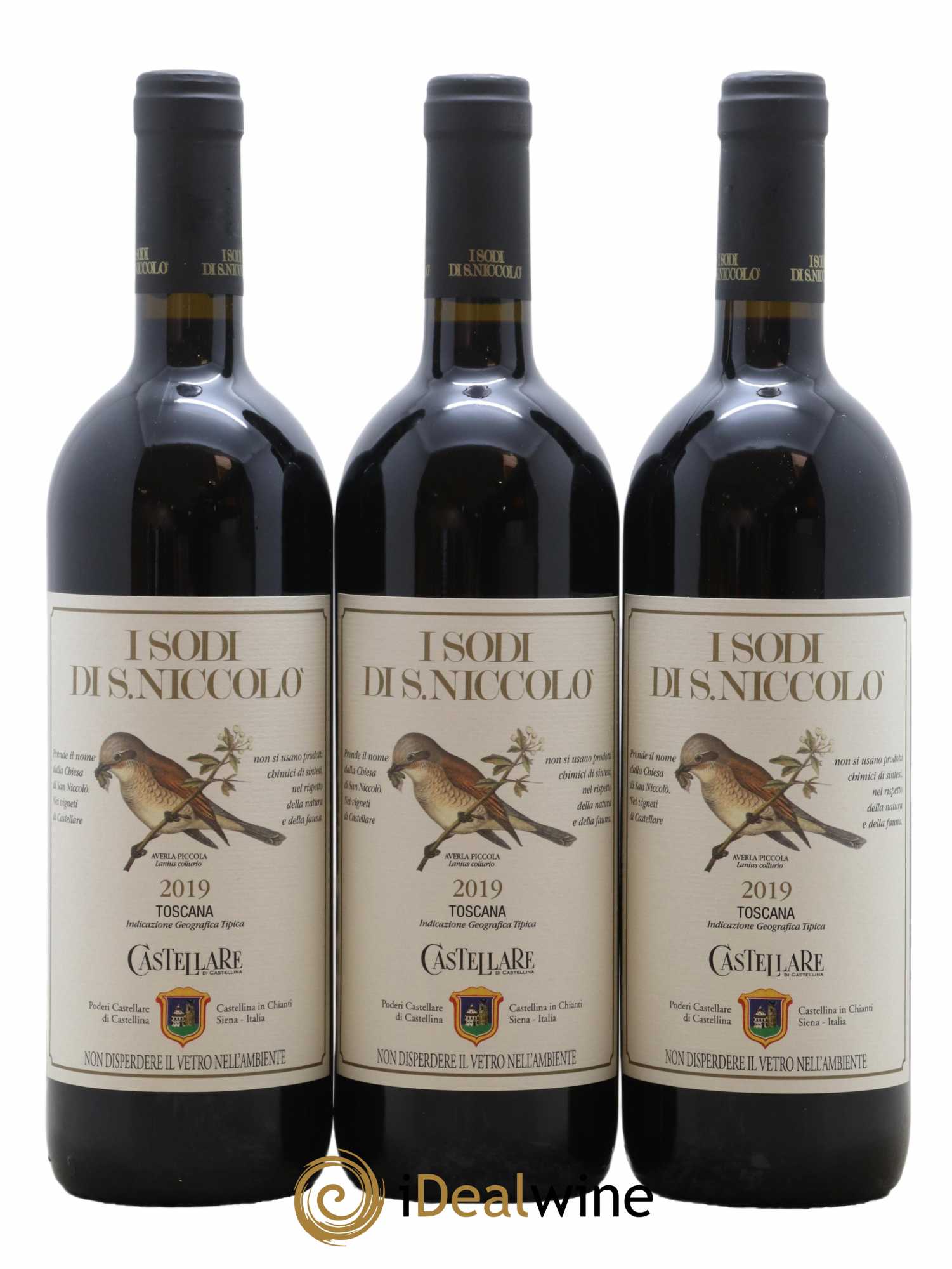 Toscana IGT Castellare du Castellina I Sodi di San Nicolo 2019 - Lot de 6 bouteilles - 2