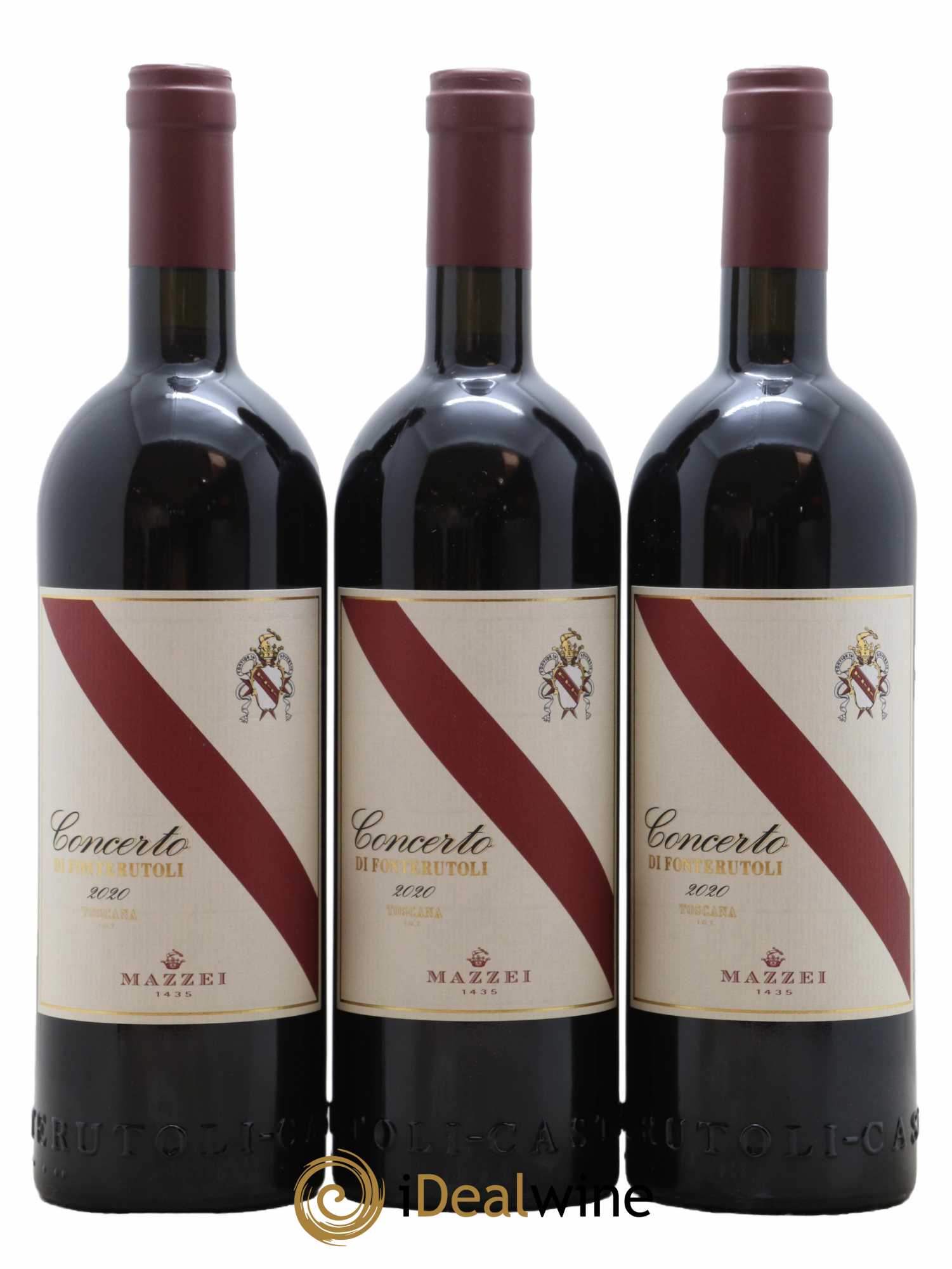 Toscana IGT Concerto di Fonterutoli Mazzei 2020 - Lot de 6 bouteilles - 2