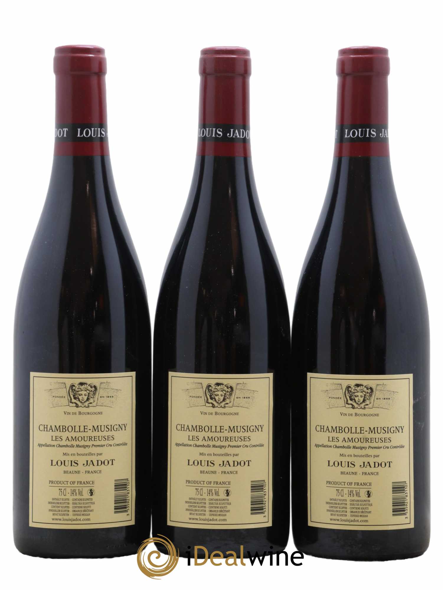 Chambolle-Musigny 1er Cru Les Amoureuses Domaine Louis Jadot 2019 - Posten von 6 Flaschen - 4