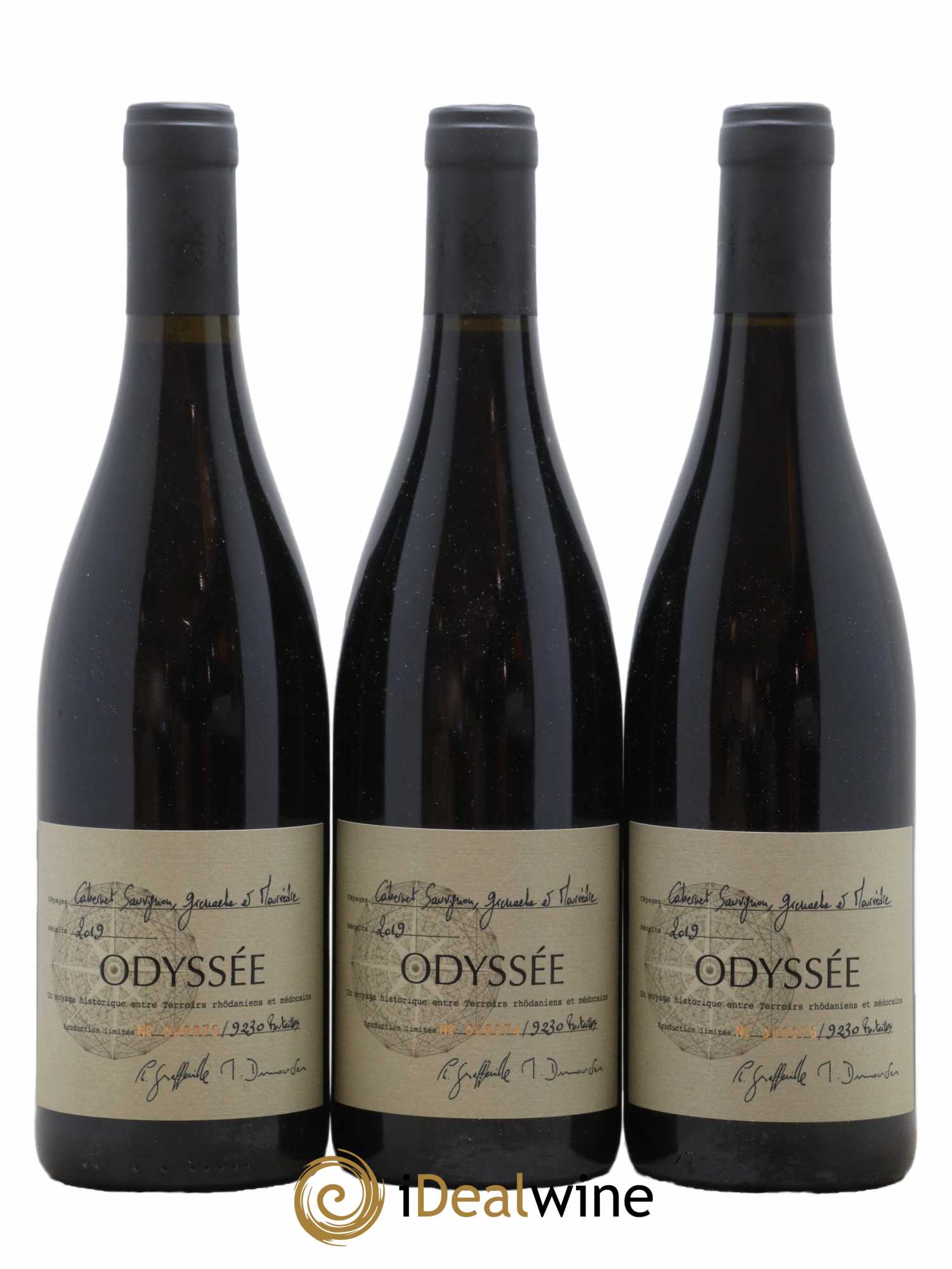 Vin de France Odyssée Pierre Grateffeuille 2019 - Lot de 6 bouteilles - 3