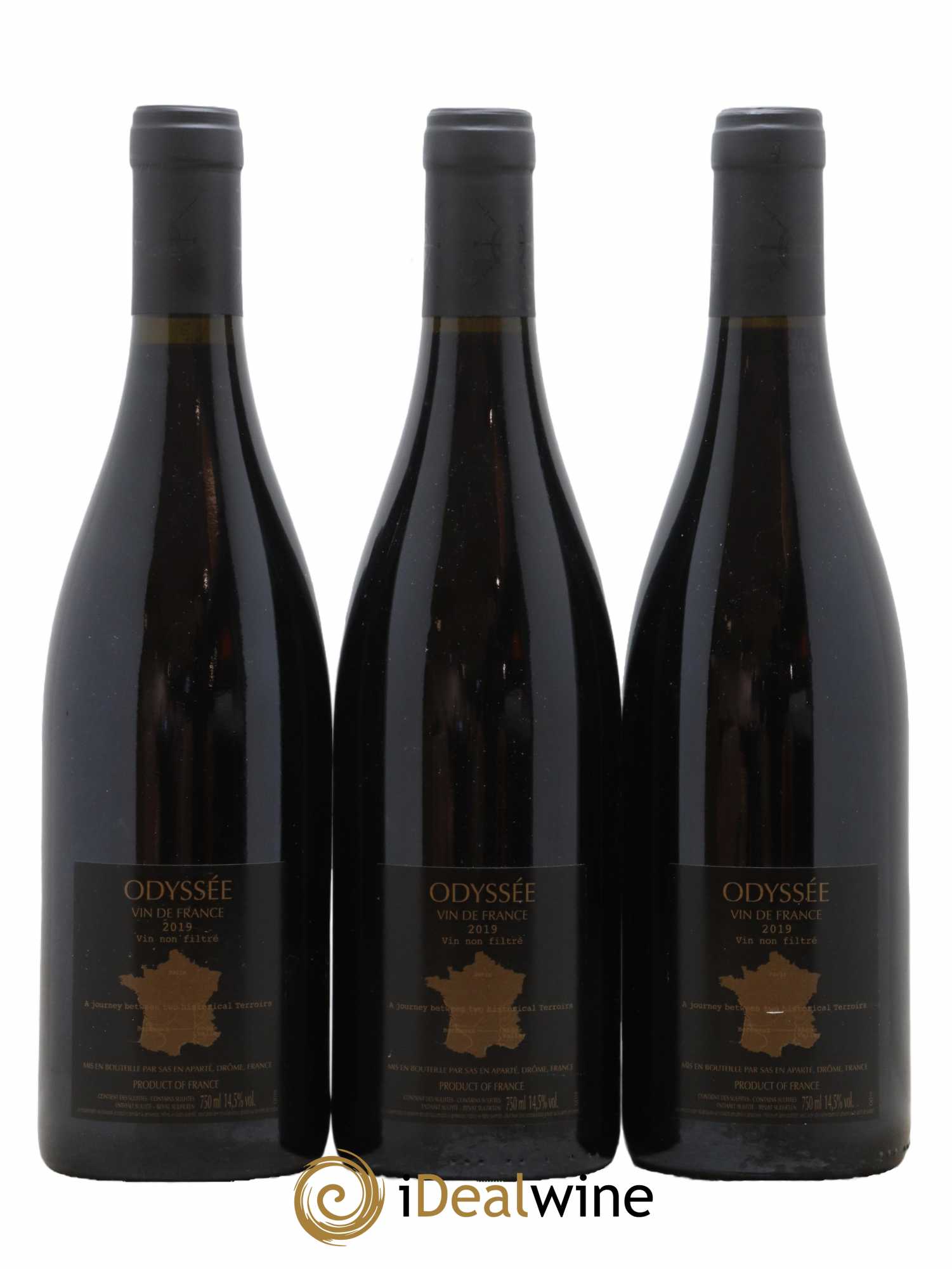 Vin de France Odyssée Pierre Grateffeuille 2019 - Lot de 6 bouteilles - 4