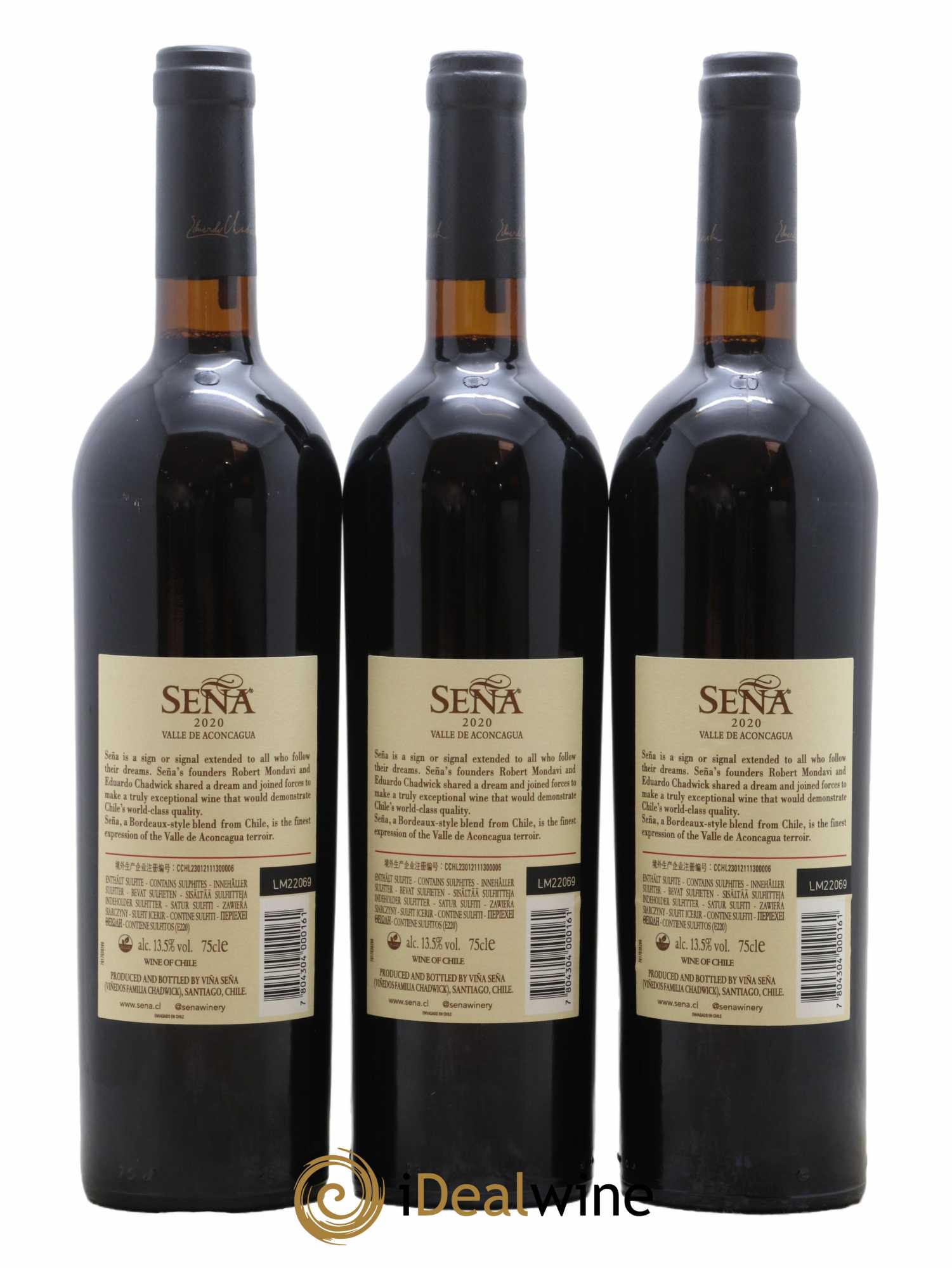 Chili Vina Sena Domaine Sena 2020 - Lot of 6 bottles - 2