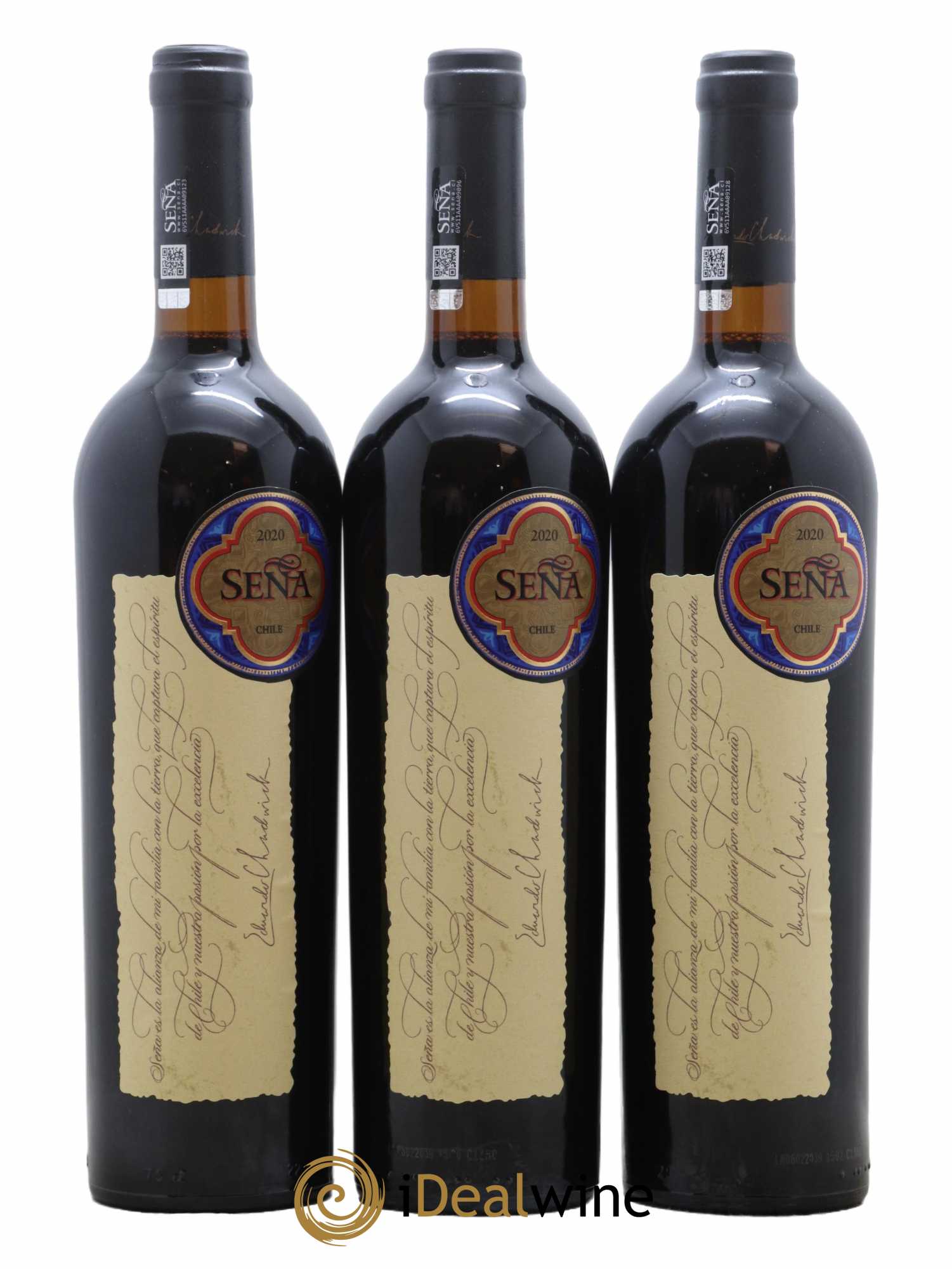 Chili Vina Sena Domaine Sena 2020 - Lot de 3 bouteilles - 0