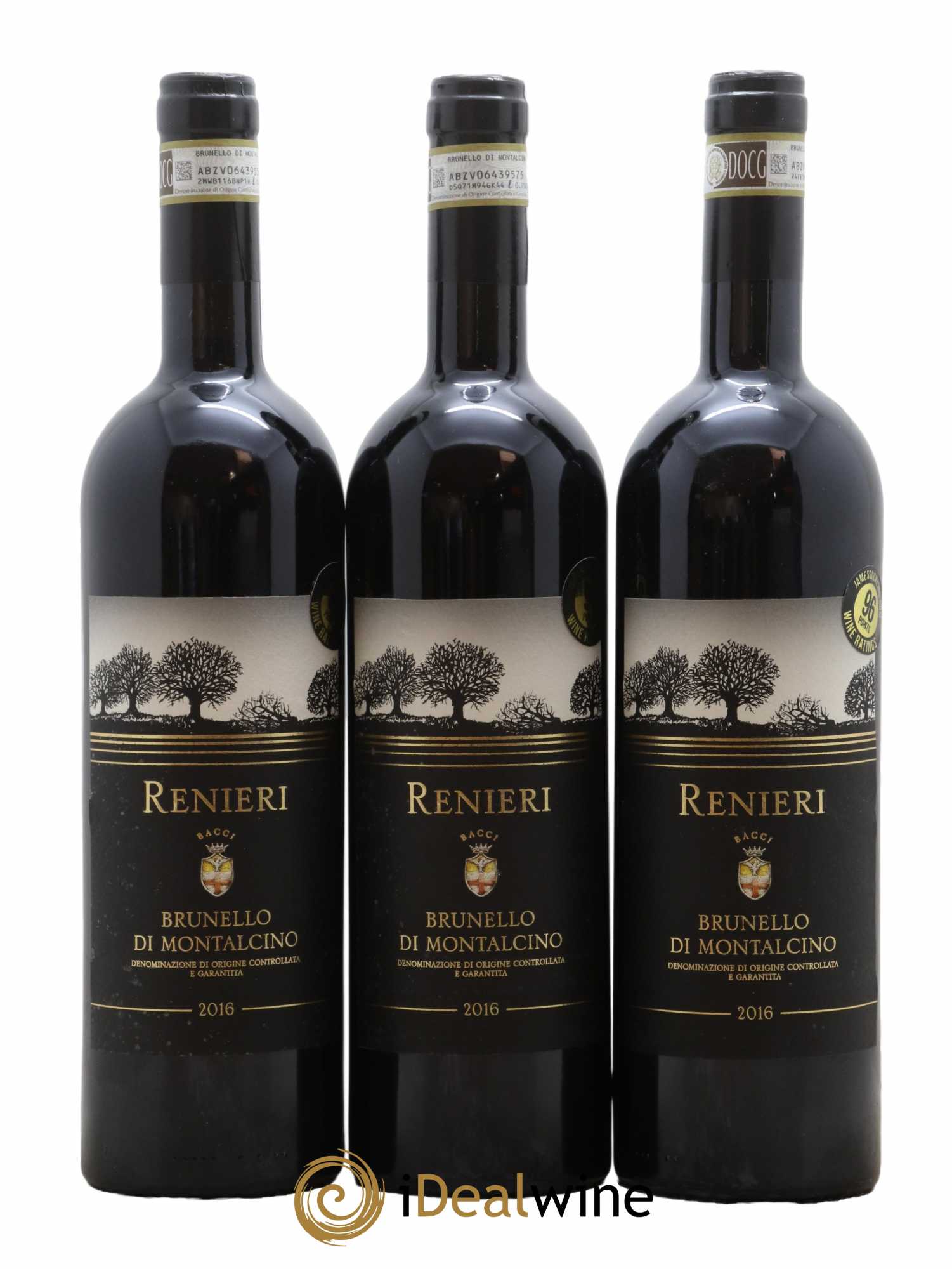 Brunello di Montalcino Renieri 2016 - Lot de 6 bouteilles - 1