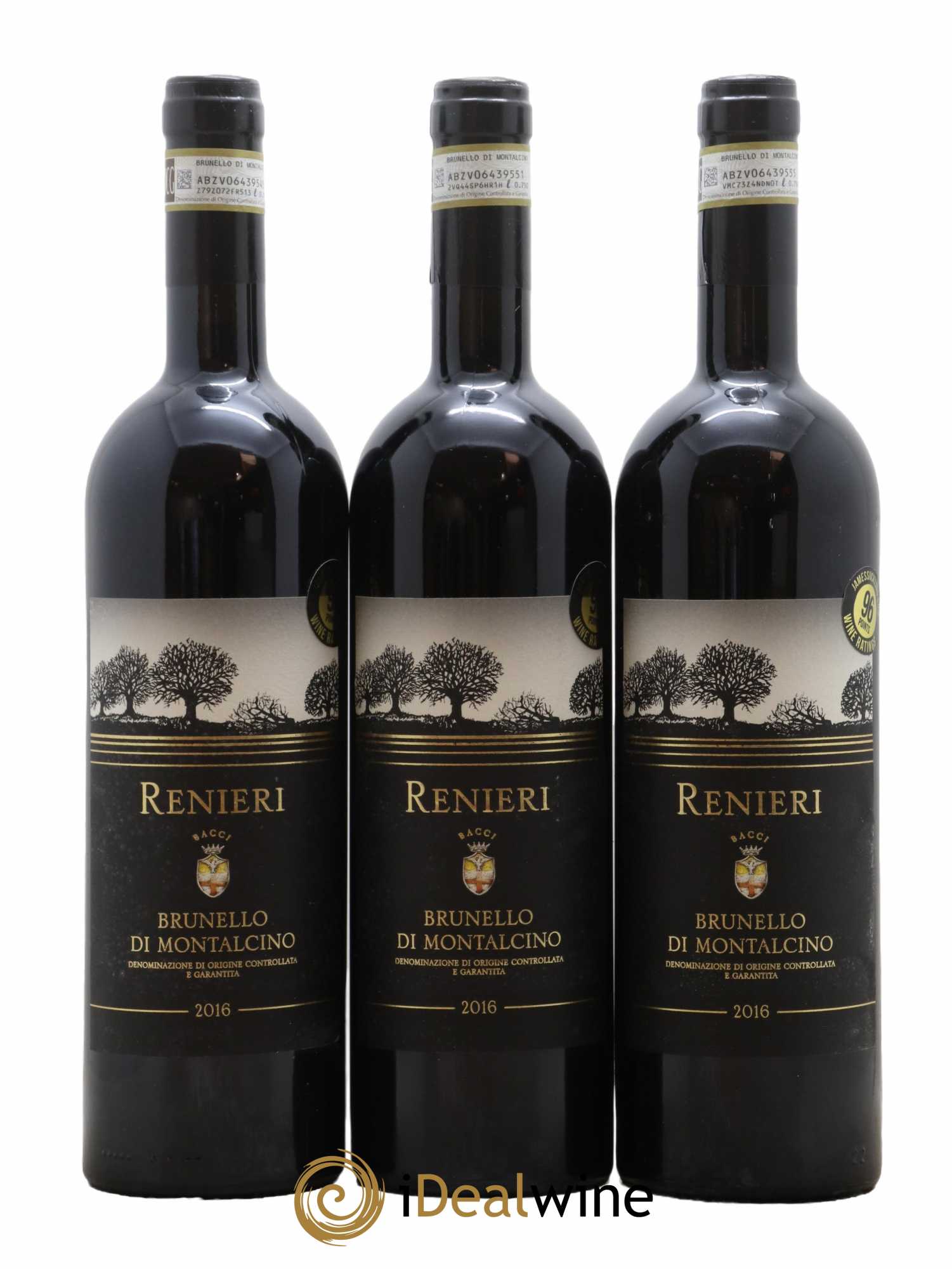 Brunello di Montalcino Renieri 2016 - Lot de 6 bouteilles - 2