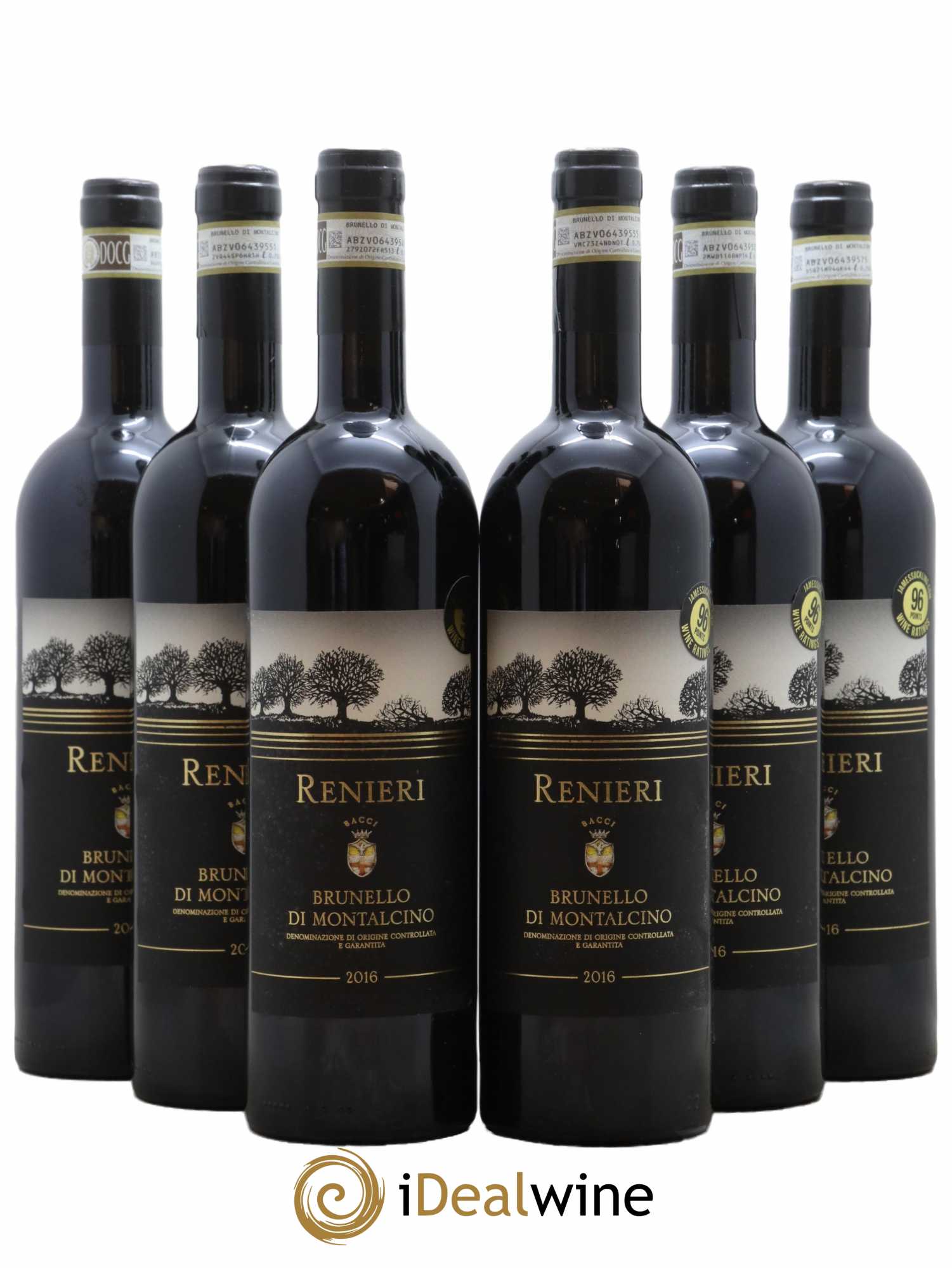 Brunello di Montalcino Renieri 2016 - Lot de 6 bouteilles - 0