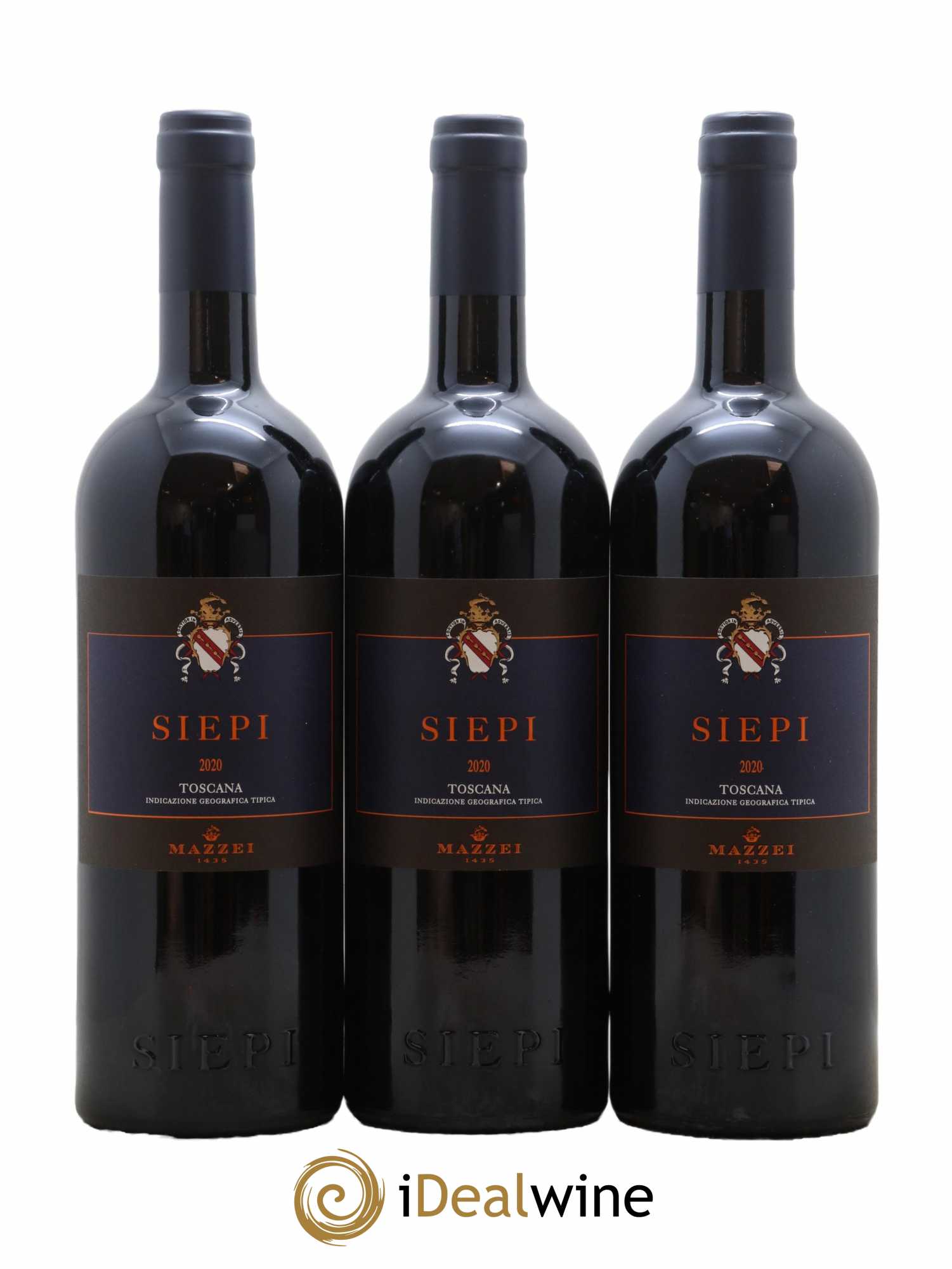 Toscana IGT Siepi Mazzei 2020 - Lot de 6 bouteilles - 1