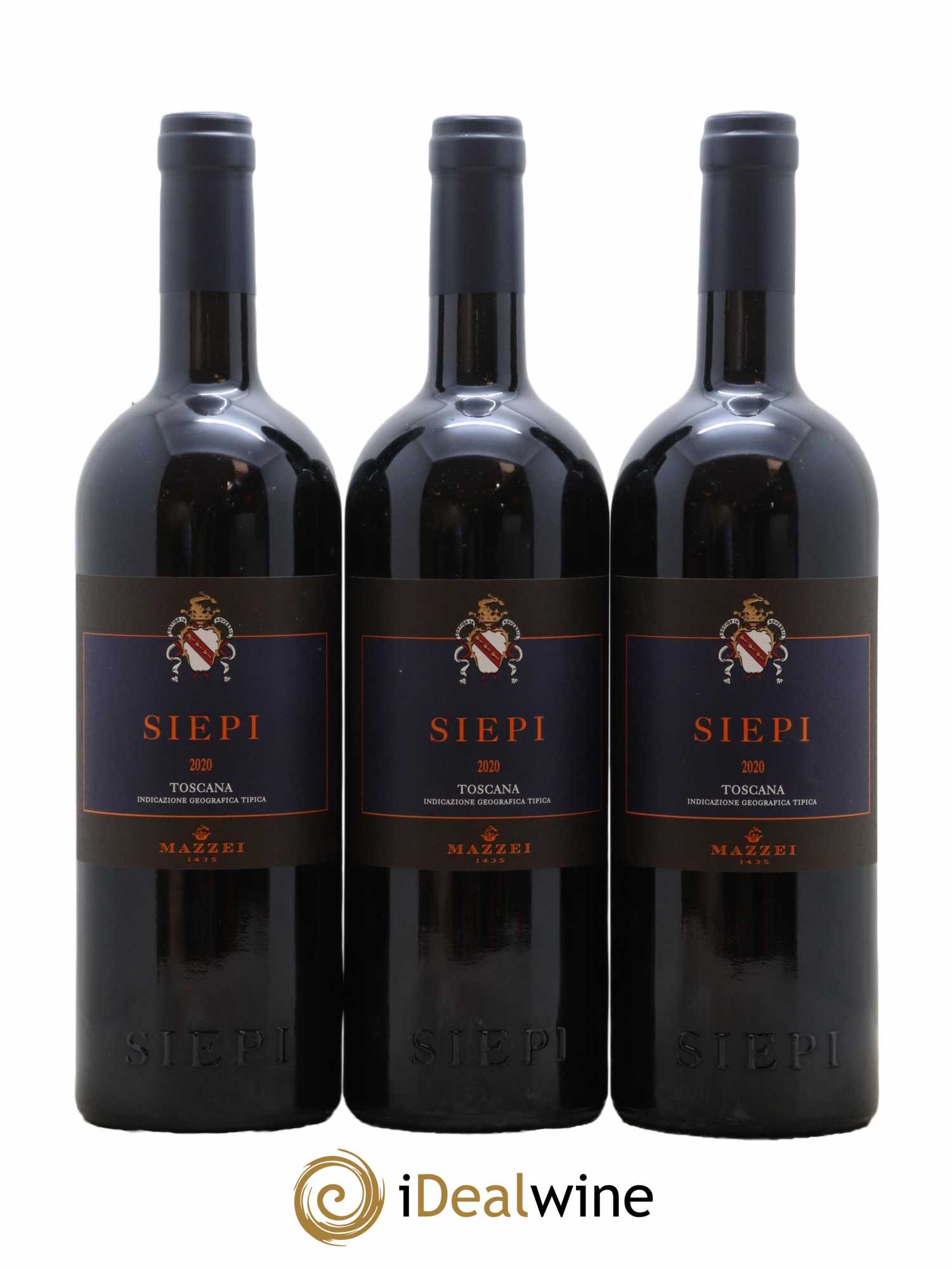 Toscana IGT Siepi Mazzei 2020 - Lot de 6 bouteilles - 2