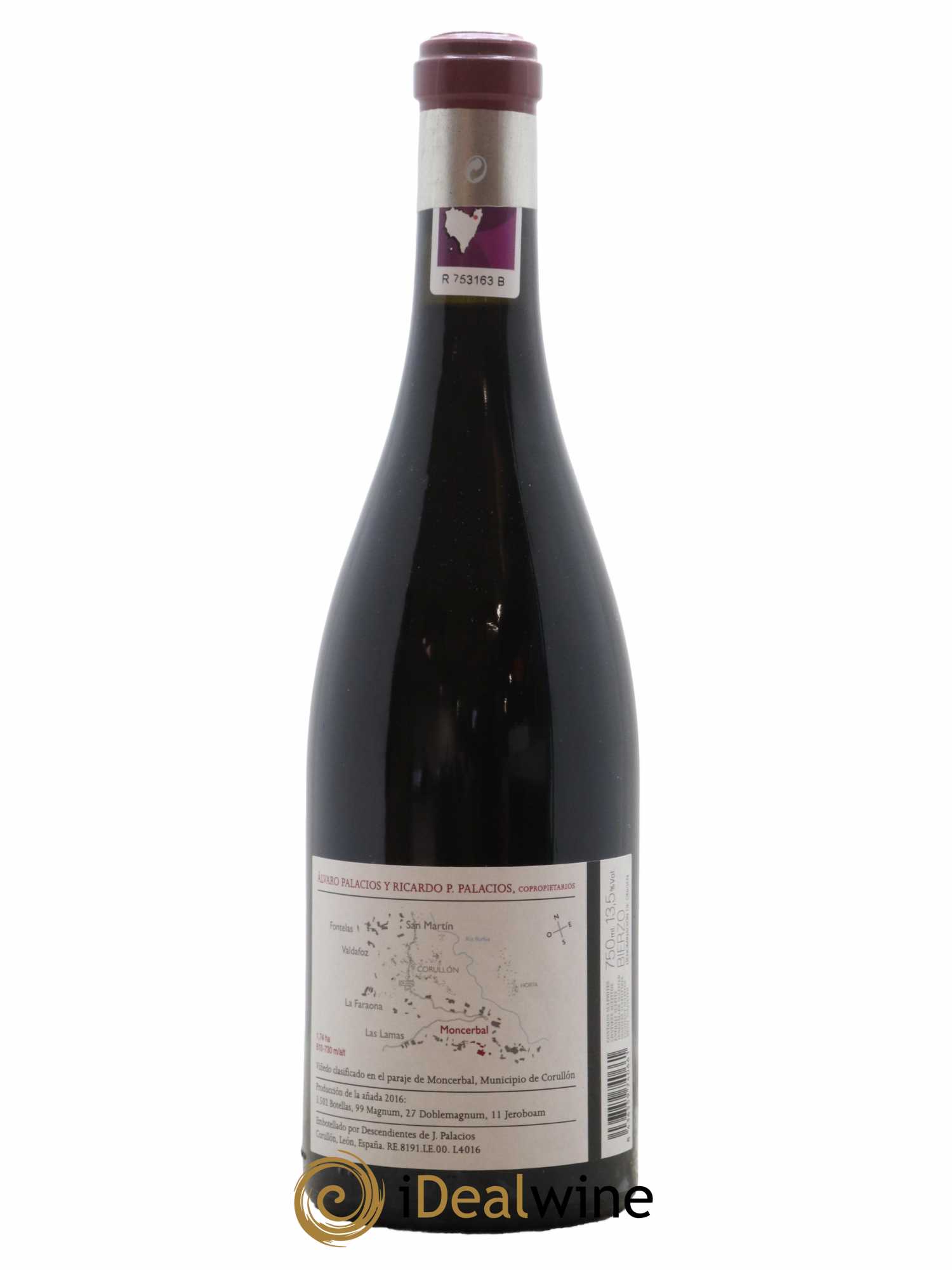 Bierzo Descendientes de J.Palacios Moncerbal 2016 - Lot of 1 bottle - 1