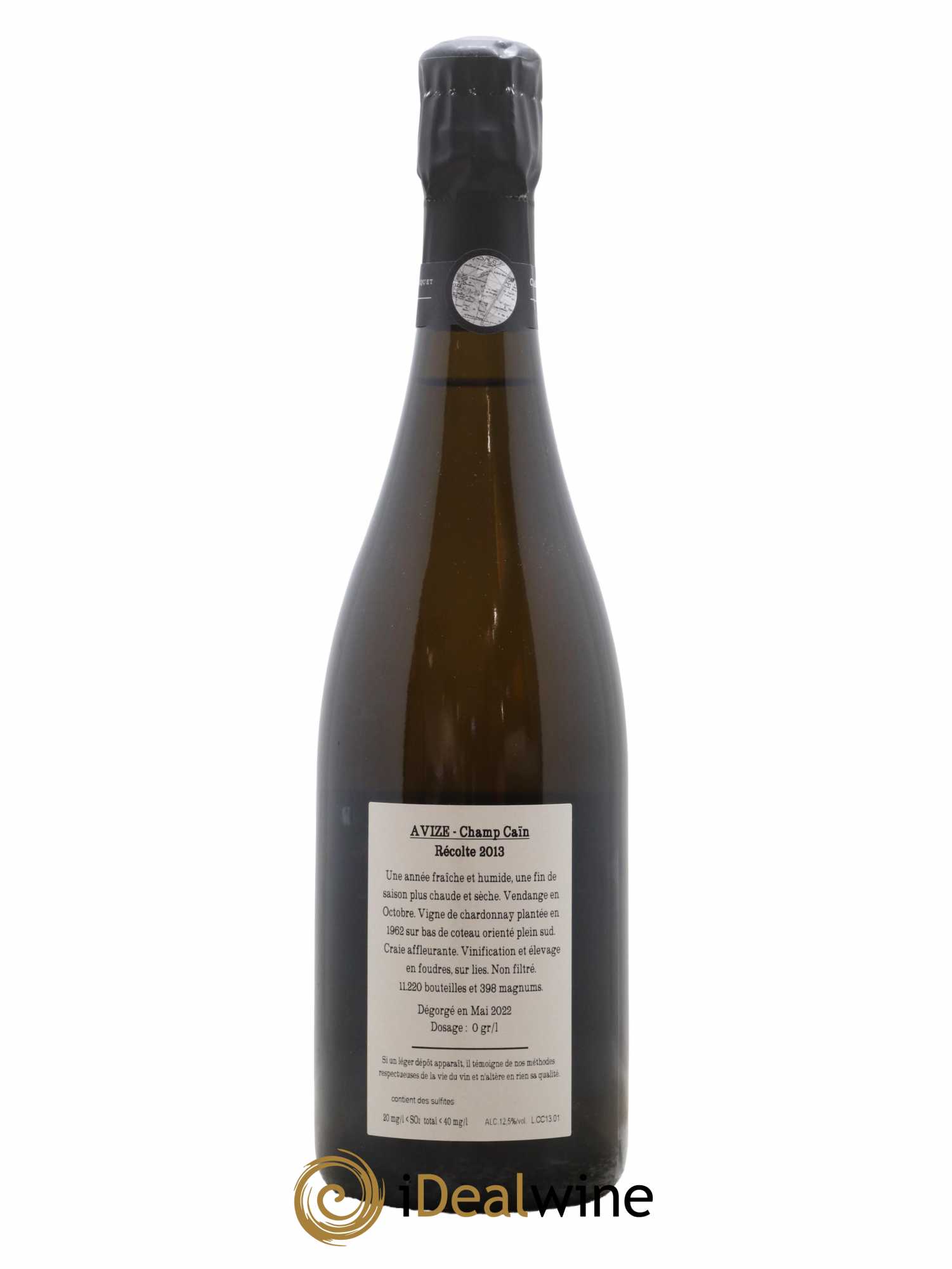 Avize Champ Caïn Extra-Brut Jacquesson 2013 - Lot de 1 bouteille - 2