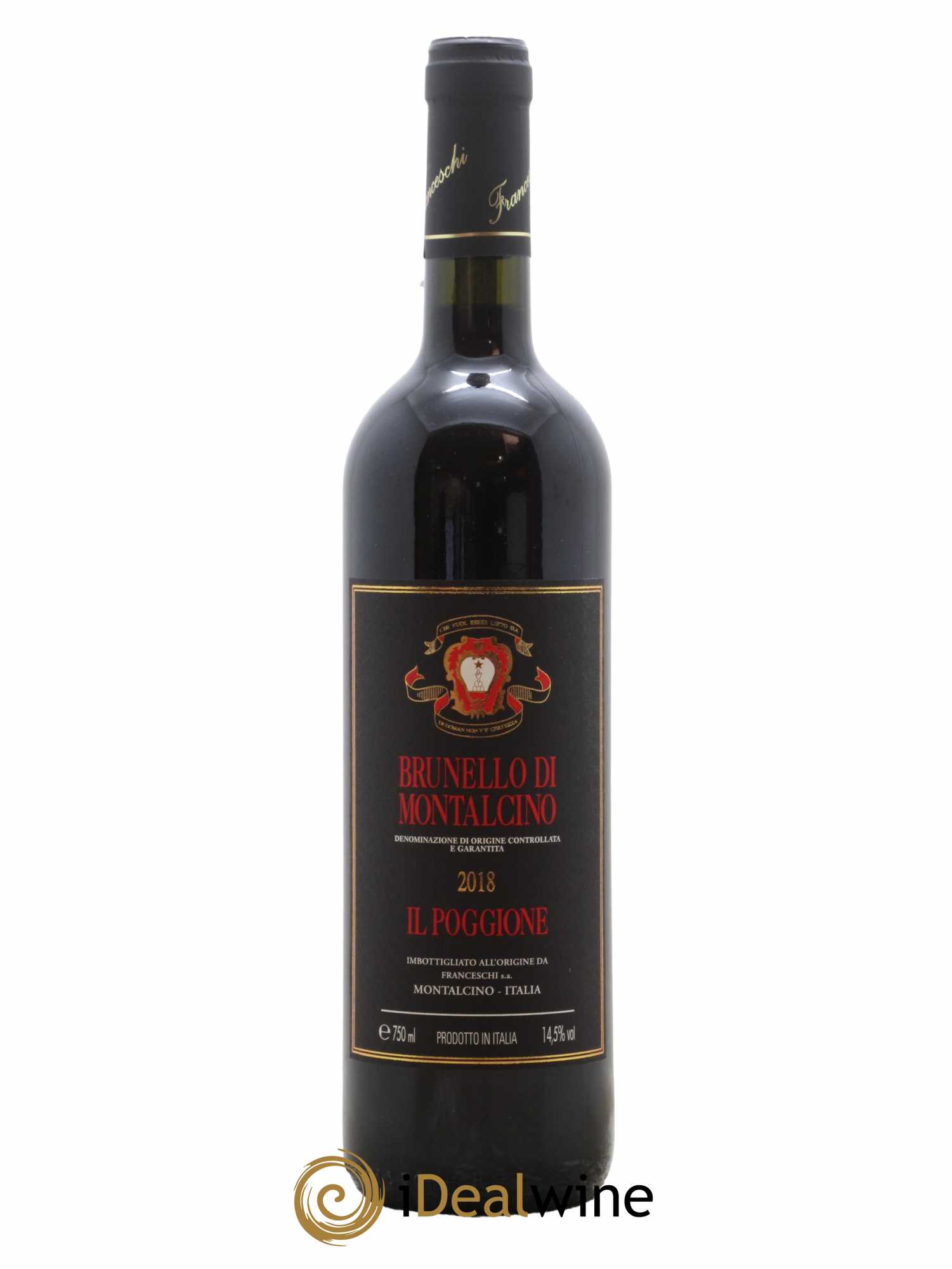 Brunello di Montalcino DOCG Il Poggione Lavinio Franceschi 2018 - Lot de 1 bouteille - 0