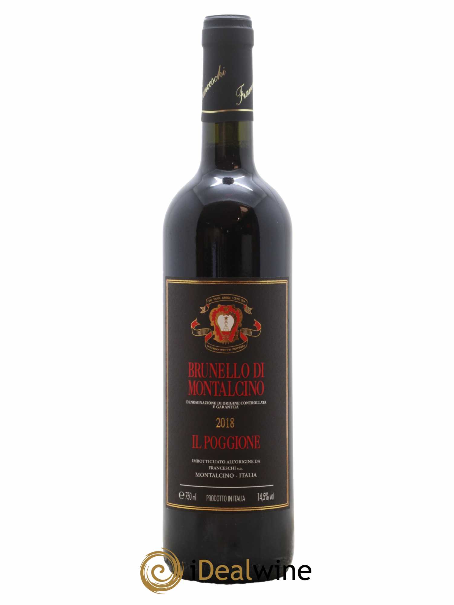 Brunello di Montalcino DOCG Il Poggione Lavinio Franceschi 2018 - Lot de 1 bouteille - 0