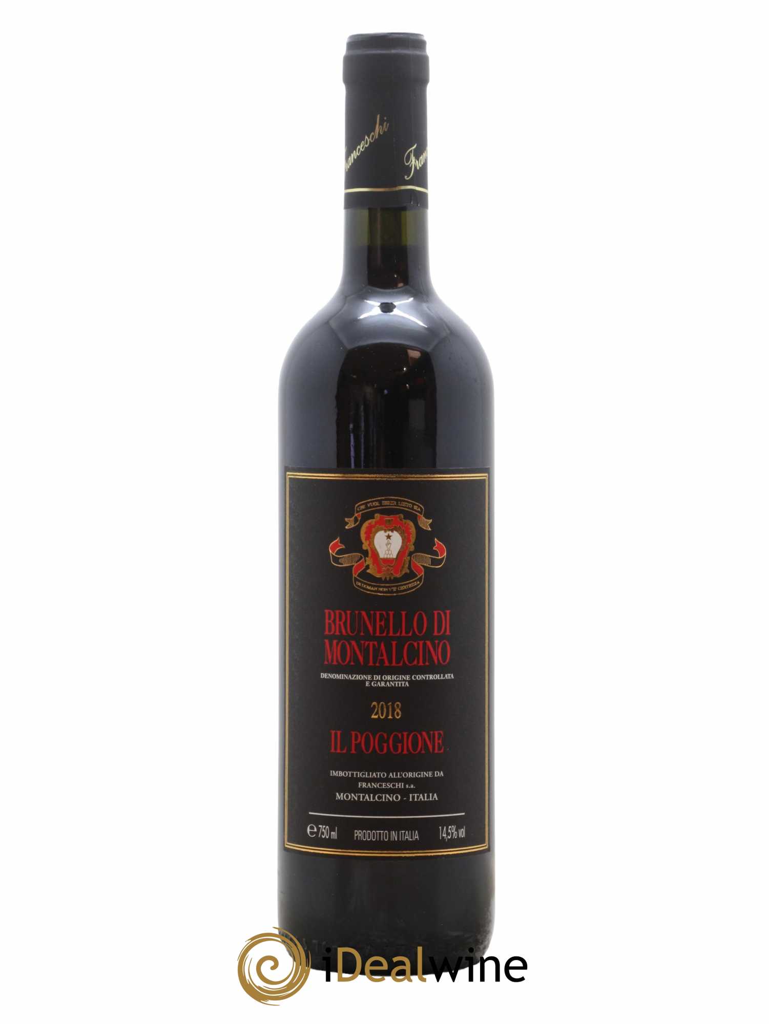 Brunello di Montalcino DOCG Il Poggione Lavinio Franceschi 2018 - Lot de 1 bouteille - 0