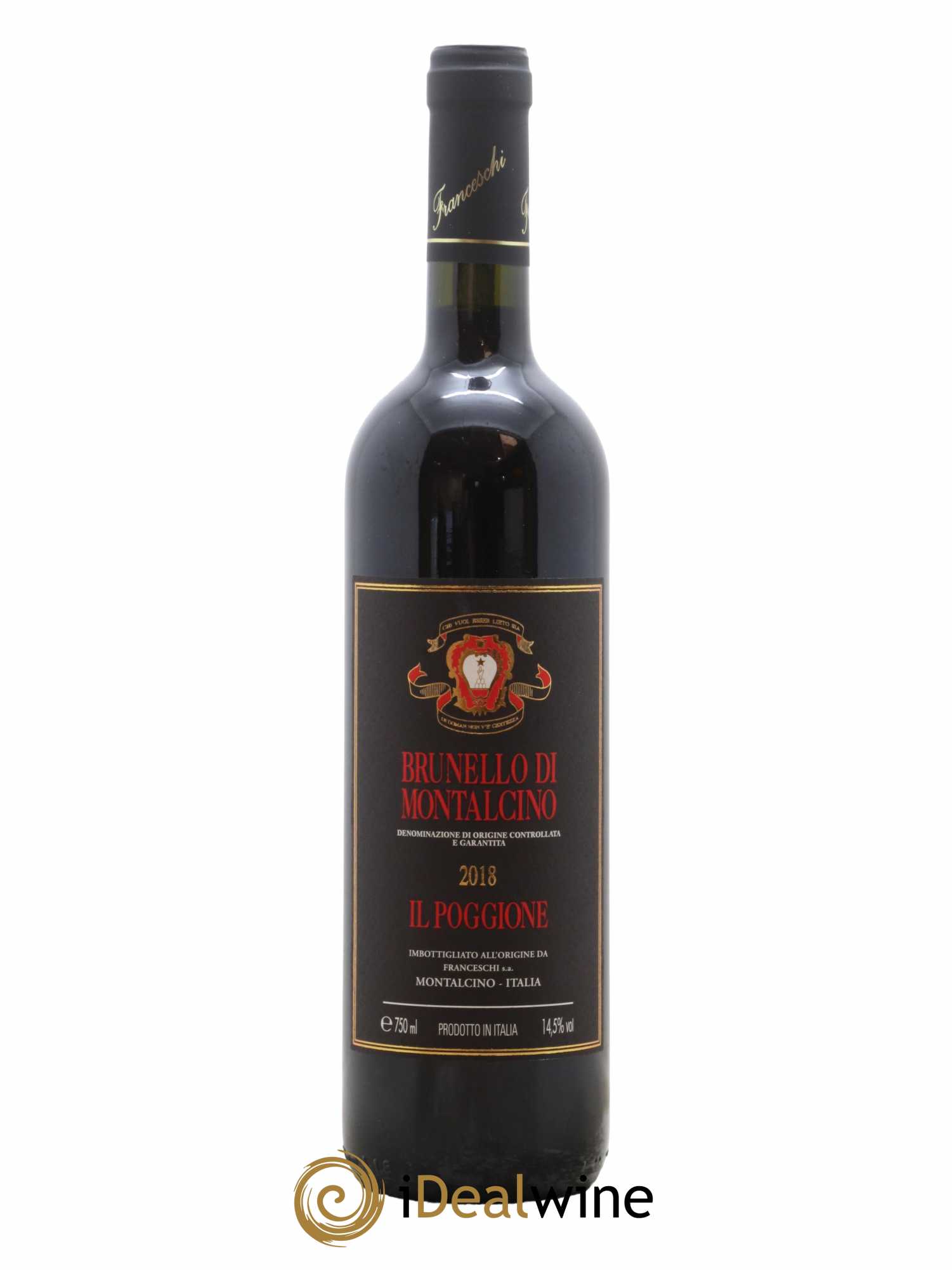Brunello di Montalcino DOCG Il Poggione Lavinio Franceschi 2018 - Lot de 1 bouteille - 0