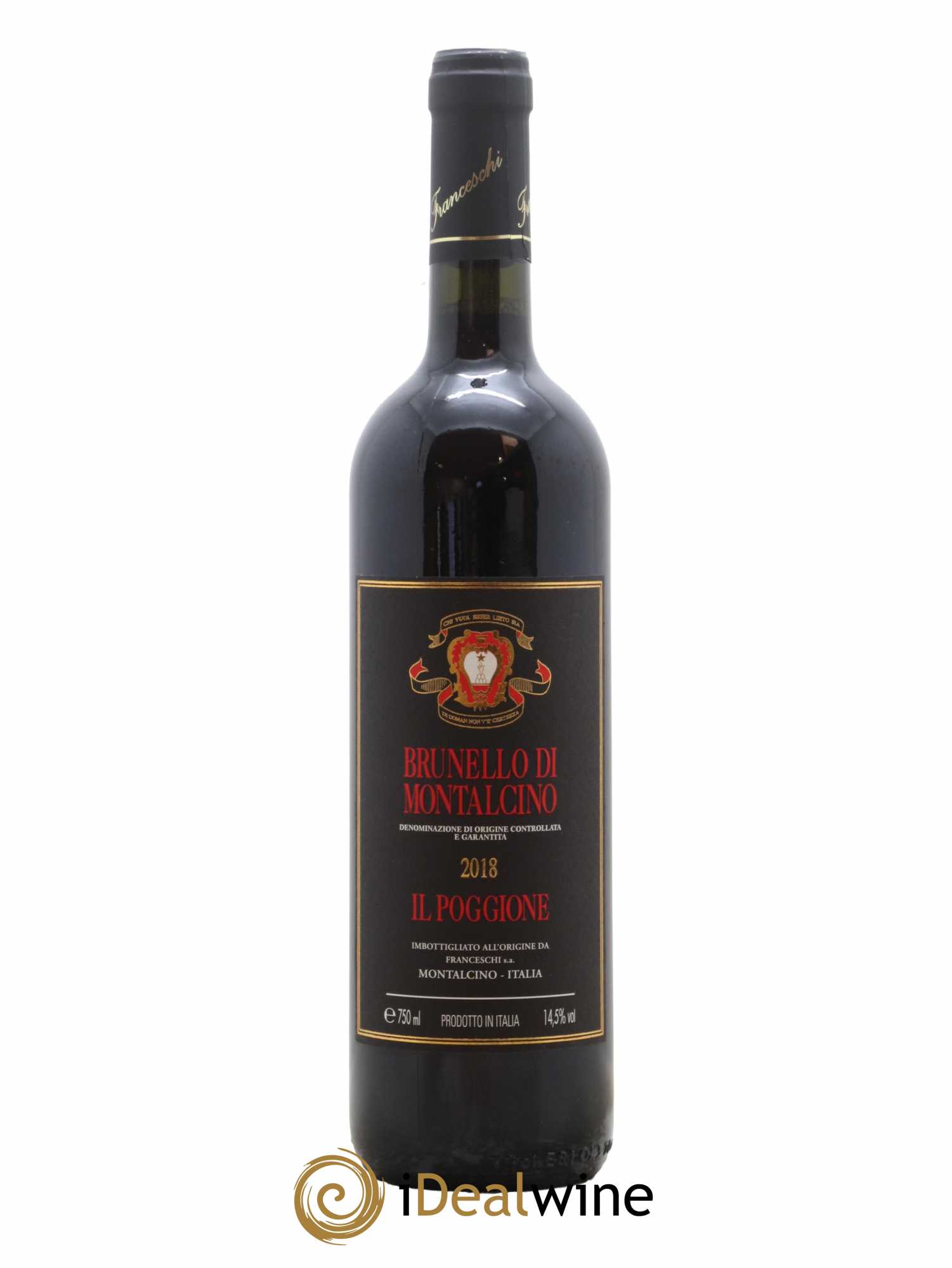 Brunello di Montalcino DOCG Il Poggione Lavinio Franceschi 2018 - Lot de 1 bouteille - 0