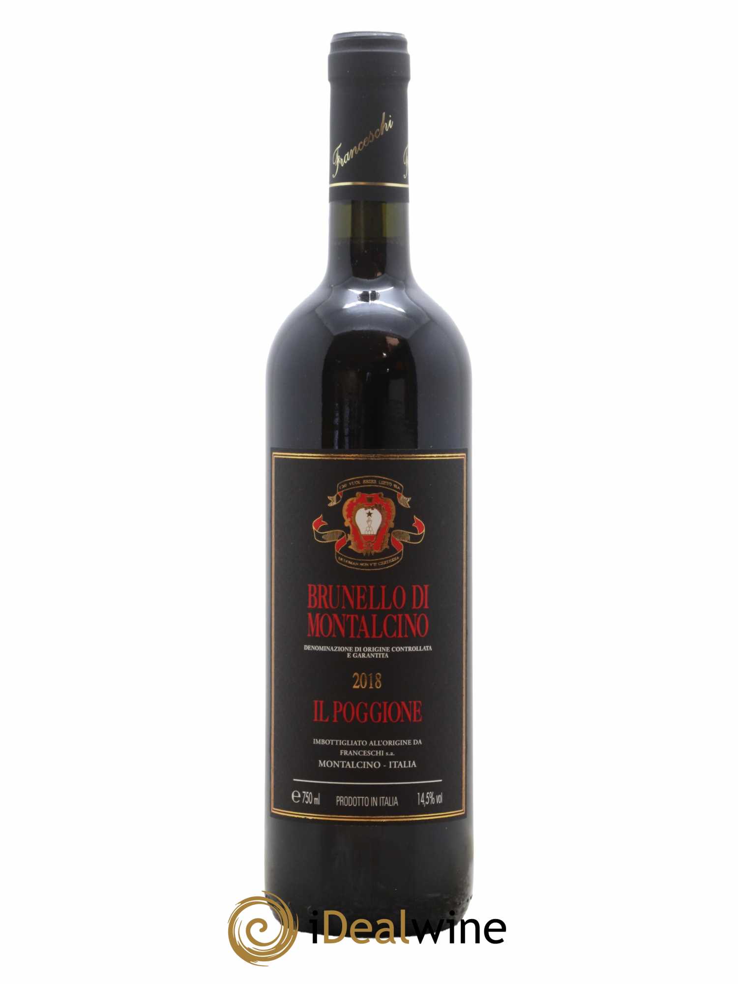 Brunello di Montalcino DOCG Il Poggione Lavinio Franceschi 2018 - Lot de 1 bouteille - 0