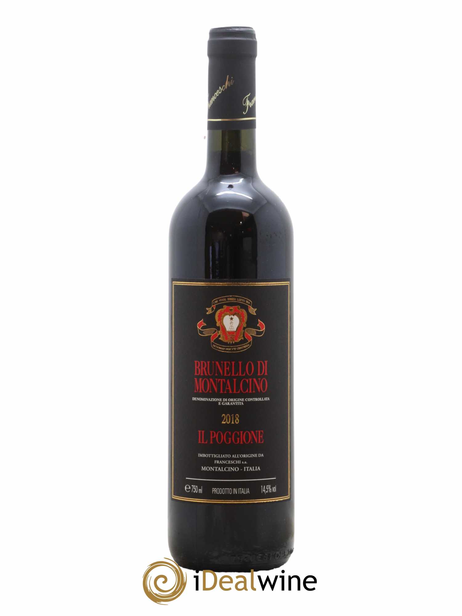 Brunello di Montalcino DOCG Il Poggione Lavinio Franceschi 2018 - Lot de 1 bouteille - 0