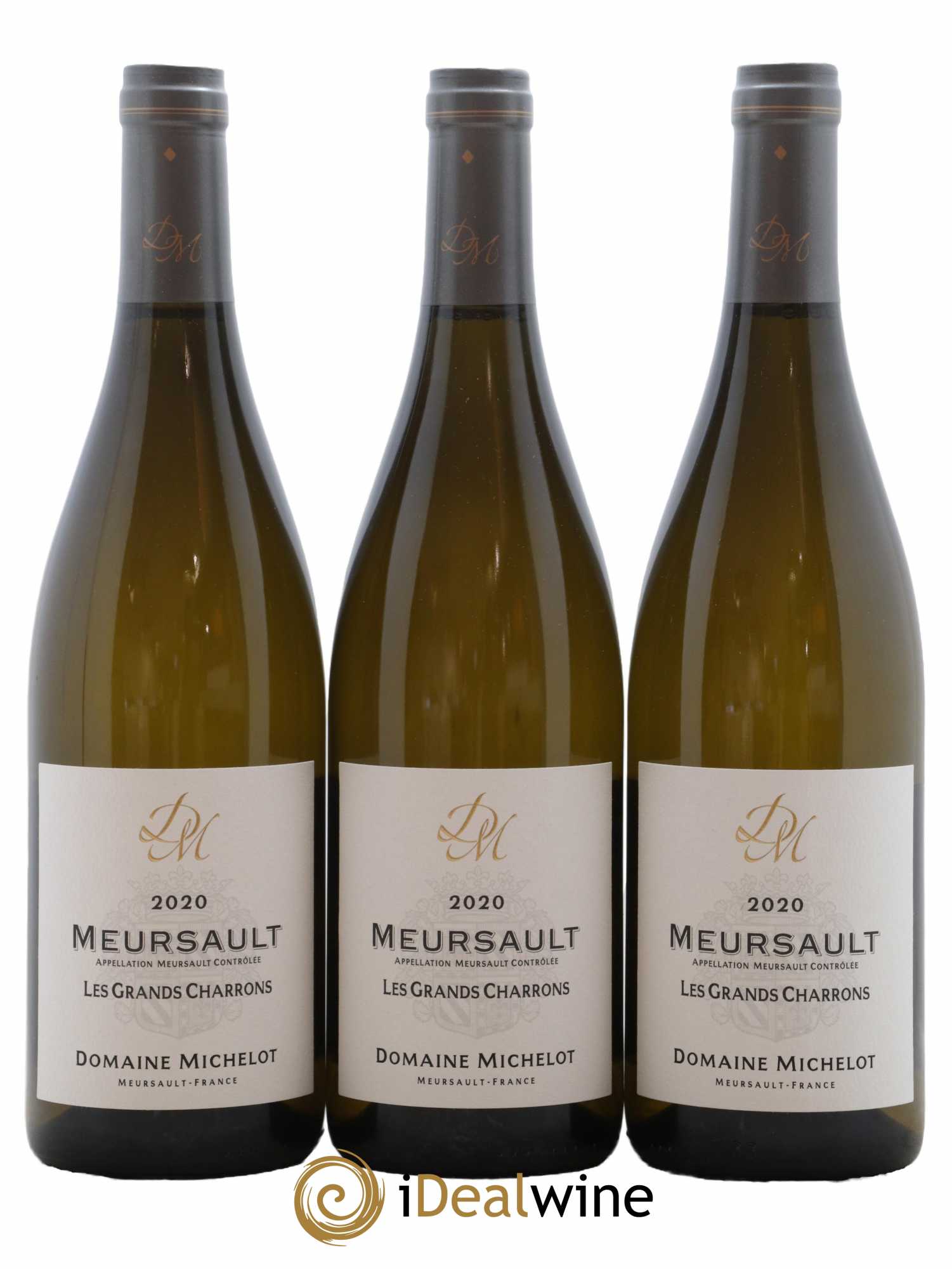 Meursault Les Grands Charrons Domaine Michelot 2020 - Lot de 3 bouteilles - 0