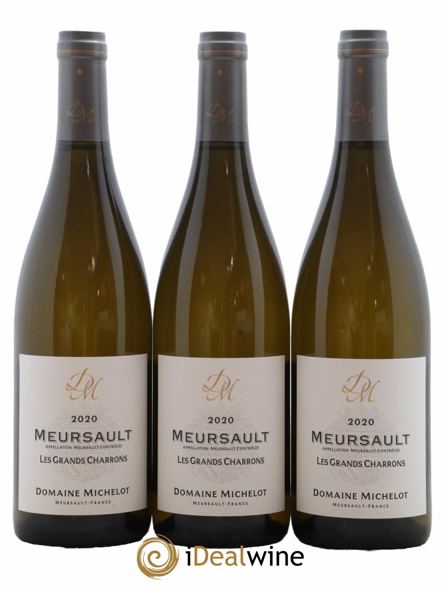 Meursault Les Grands Charrons Domaine Michelot 2020 - Lot de 3 bouteilles - 0