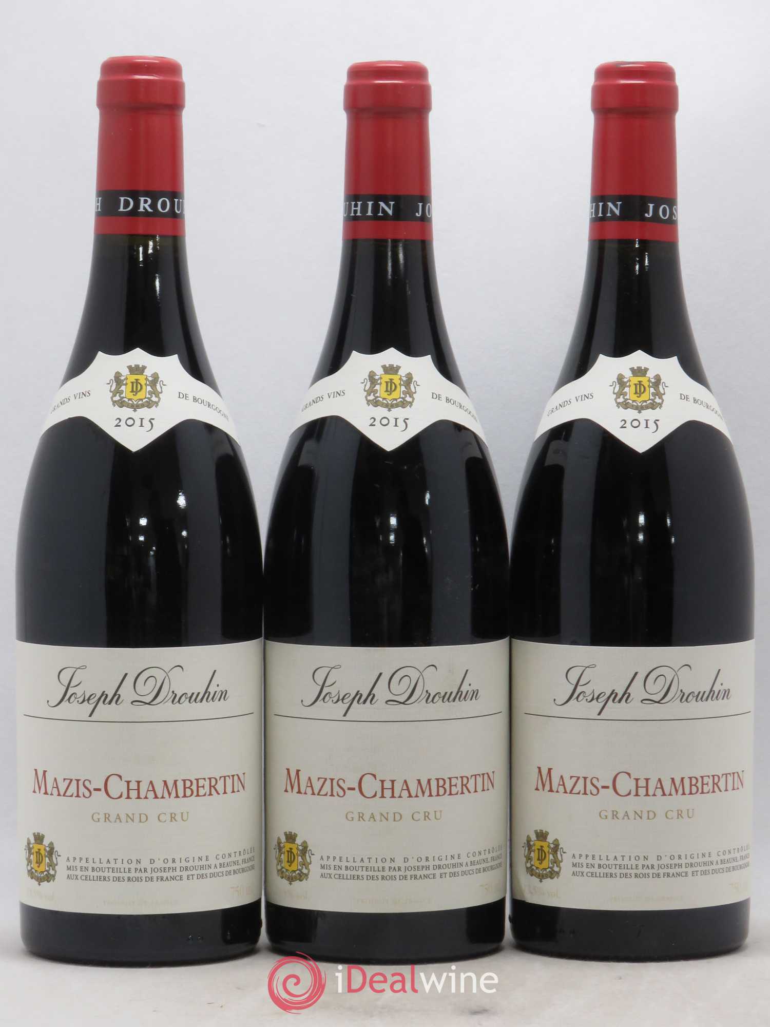 Mazis-Chambertin Grand Cru Joseph Drouhin 2015 - Lot de 3 bouteilles - 0