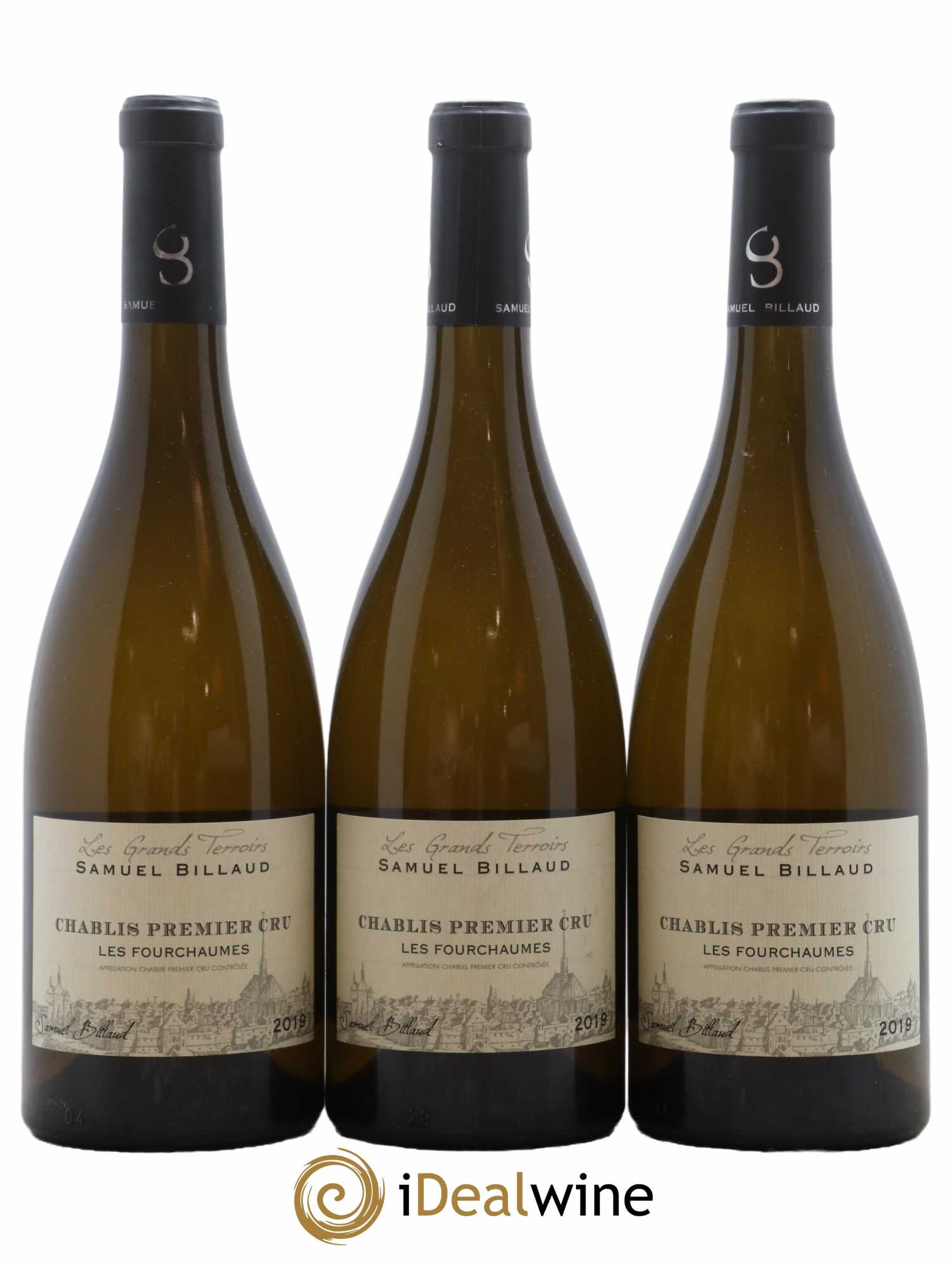 Chablis 1er Cru Fourchaume Samuel Billaud 2019 - Lot de 3 bouteilles - 0