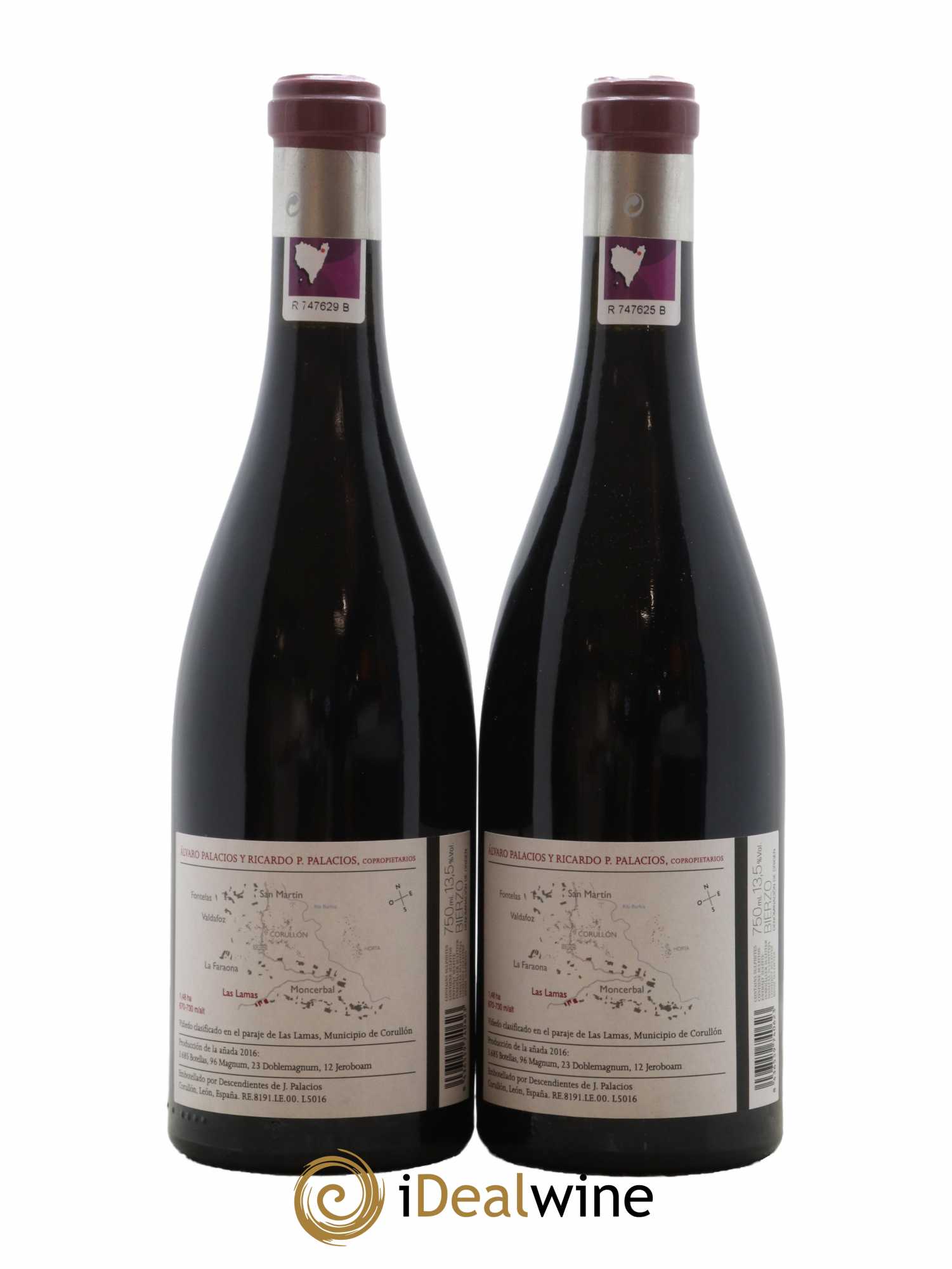 Bierzo DO Descendientes de J.Palacios Las Lamas 2016 - Lot de 2 bouteilles - 1