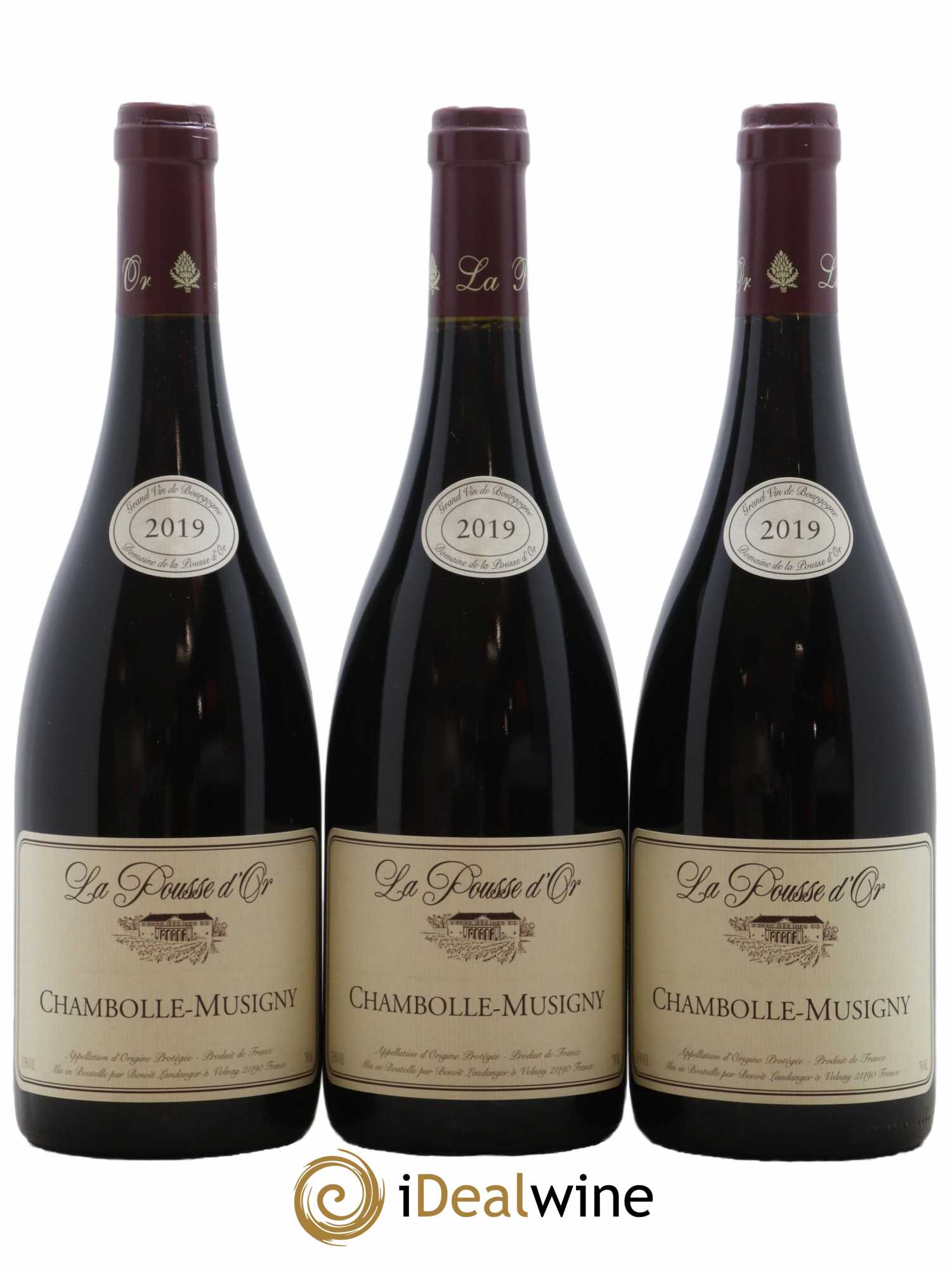 Chambolle-Musigny La Pousse d'Or (Domaine de) 2019 - Lot de 3 bouteilles - 0