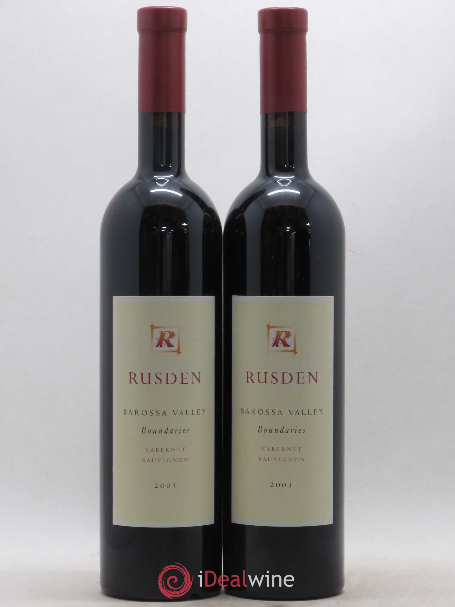 Australie Boundaries Rusden Barossa Valley 2003 - Posten von 2 Flaschen - 0