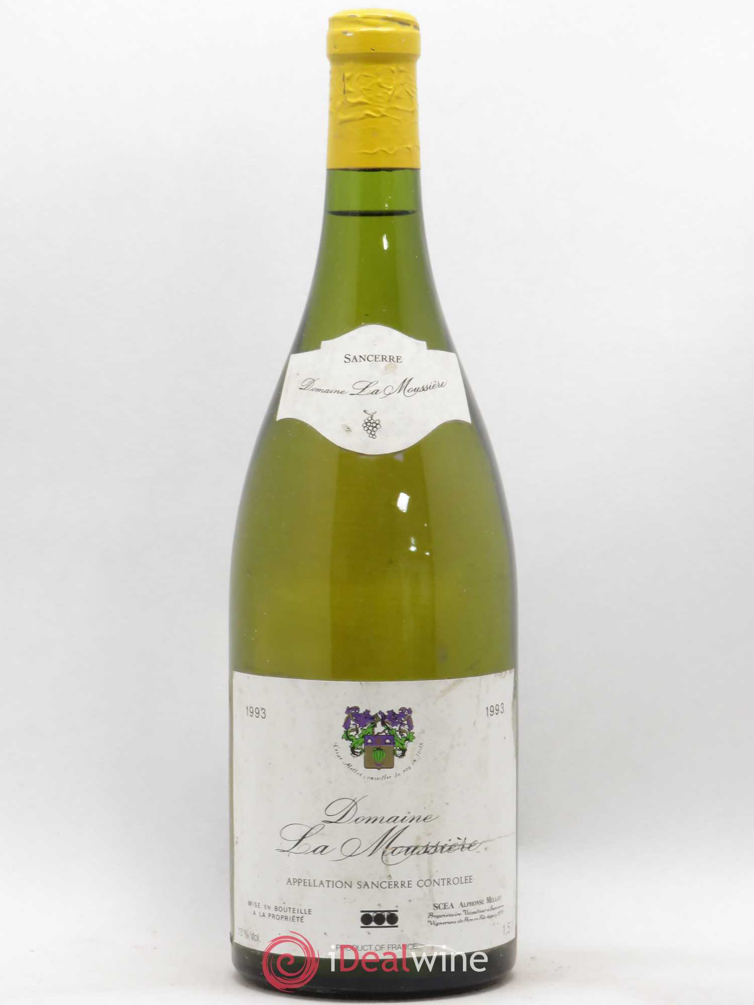 Sancerre La Moussière Alphonse Mellot 1993 - Lot de 1 magnum - 0