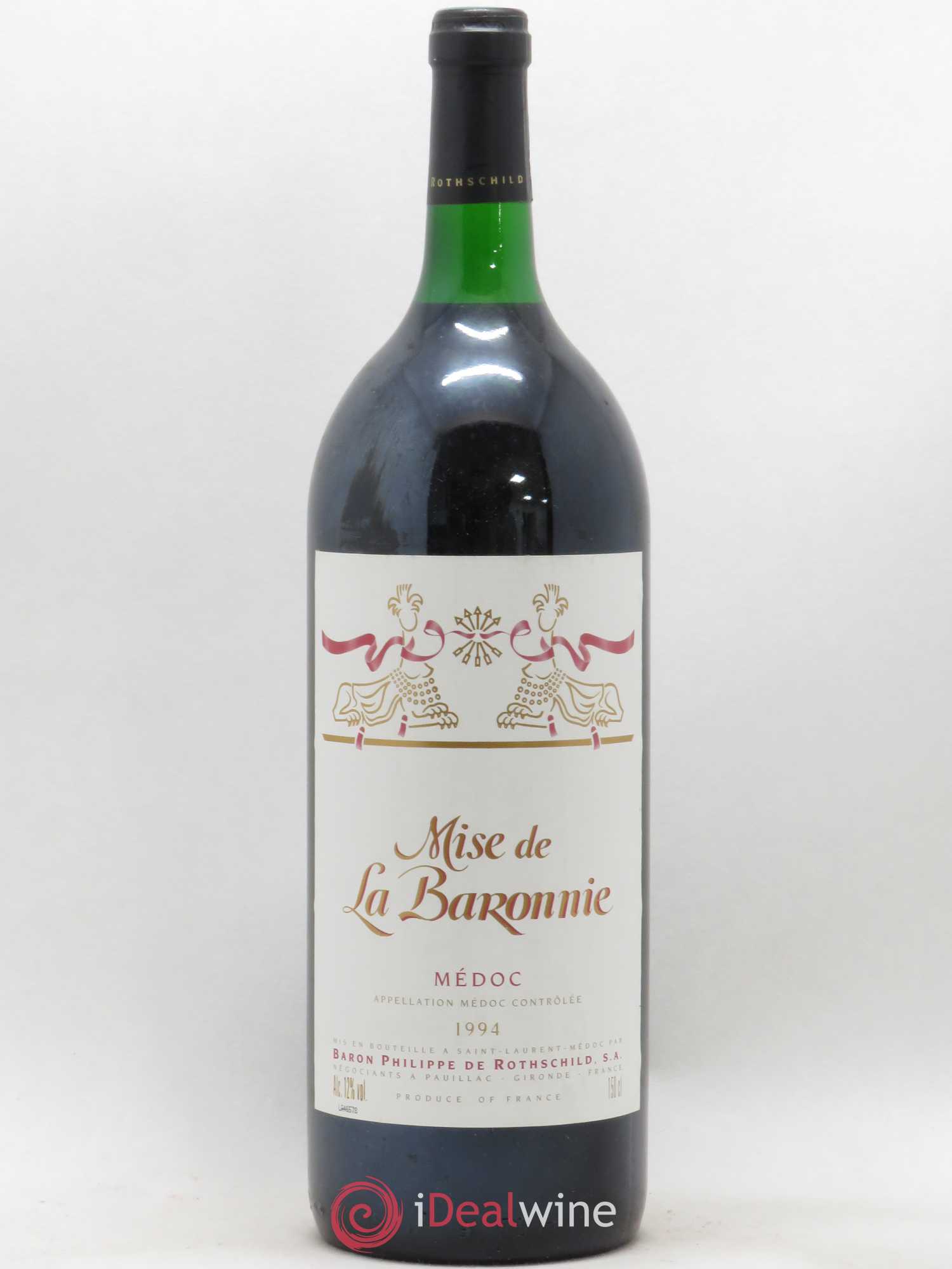 Médoc Mise de La Baronnie 1994 - Posten von 1 Magnum - 0