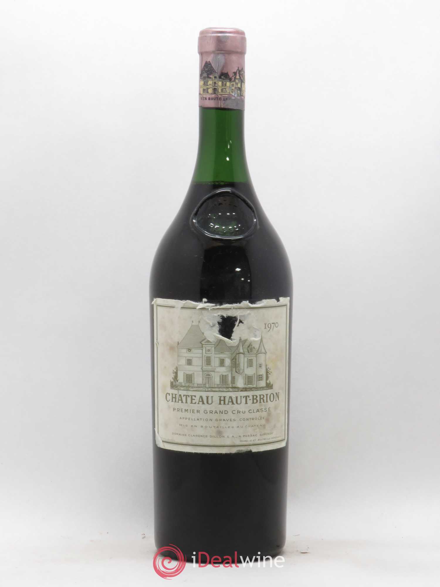 Château Haut Brion 1er Grand Cru Classé 1970 - Lot de 1 magnum - 0