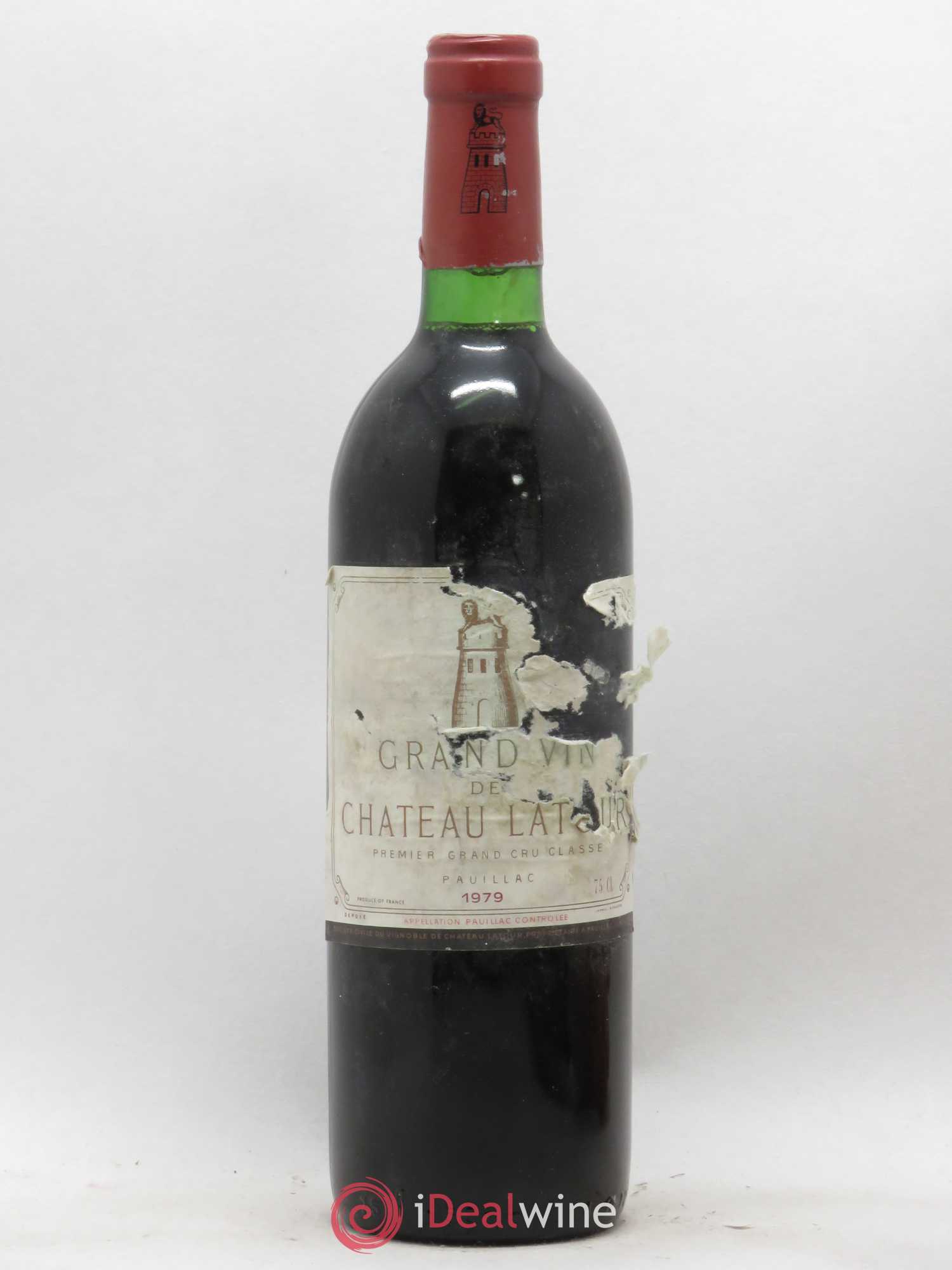 Château Latour 1er Grand Cru Classé 1979 - Lot de 1 bouteille - 0