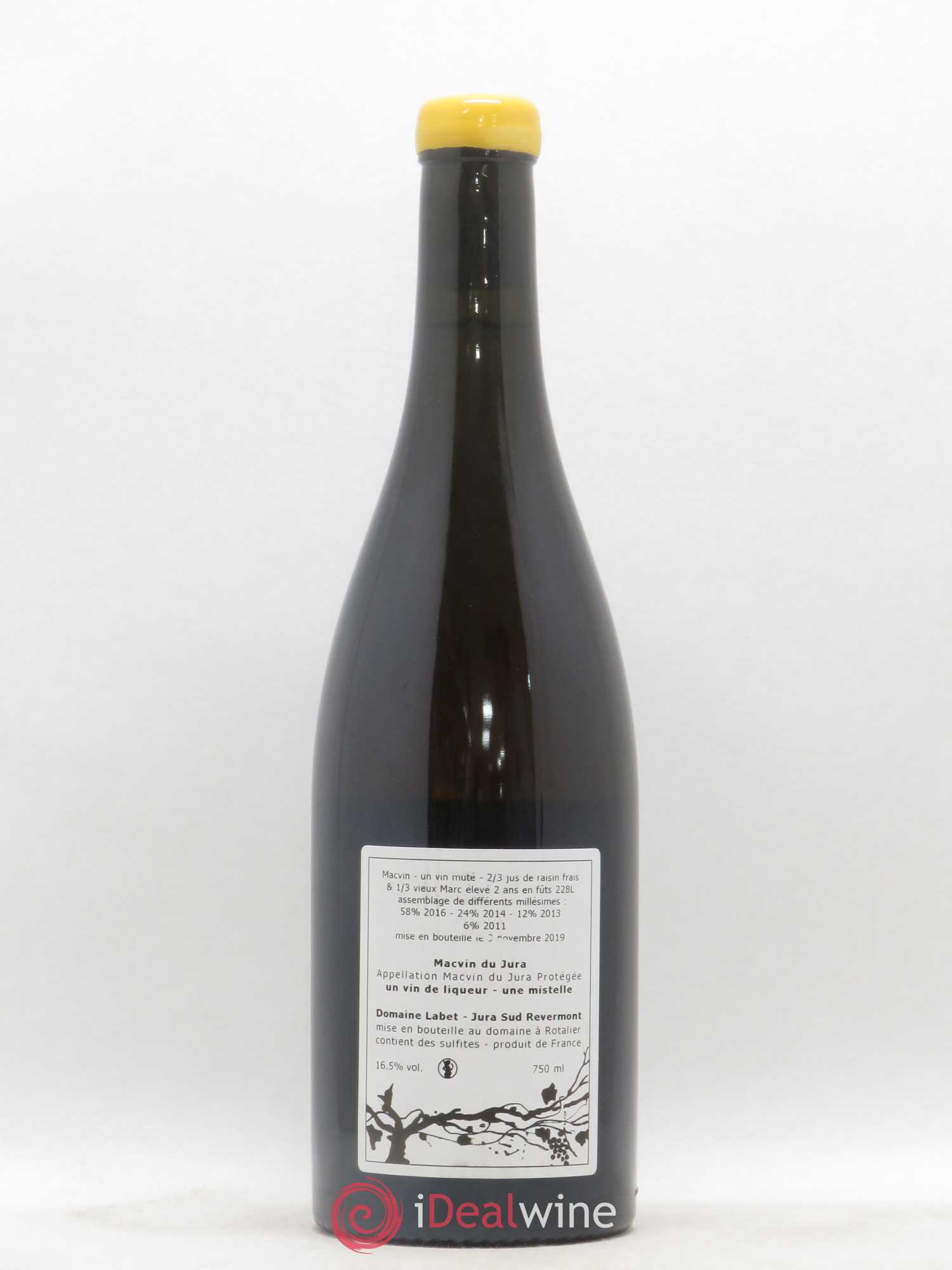 Côtes du Jura Macvin Domaine Labet (sans prix de réserve) - Posten von 1 Flasche - 1