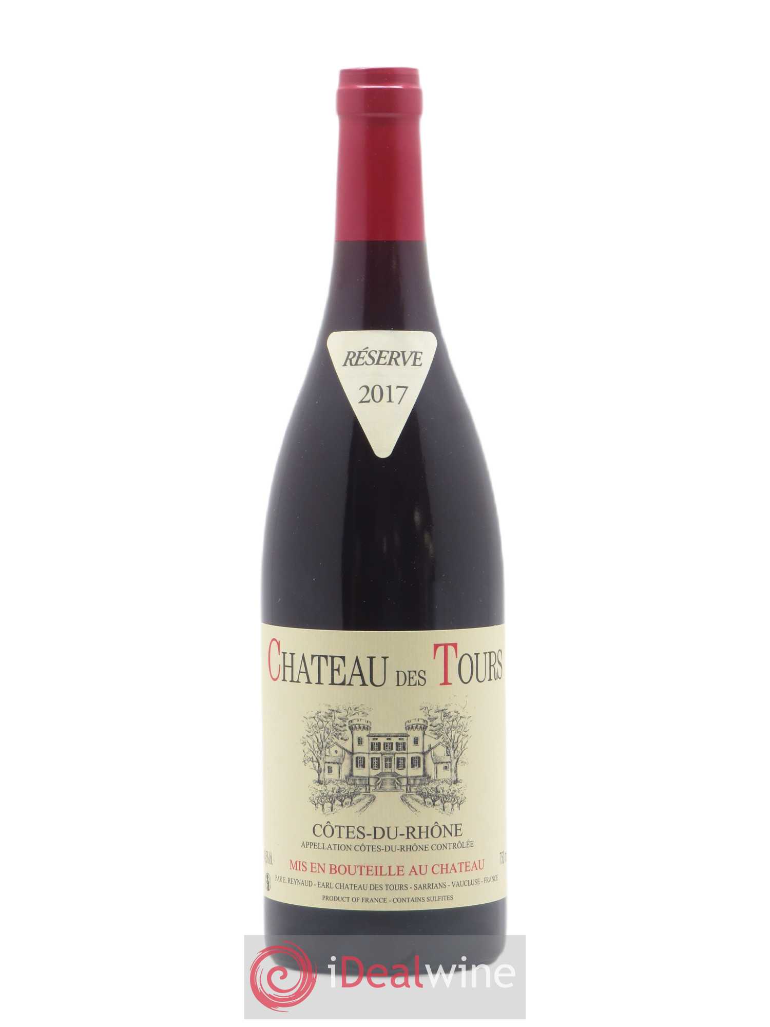 Côtes-du-Rhône Château des Tours Emmanuel Reynaud 2017 - Lot de 1 bouteille - 0