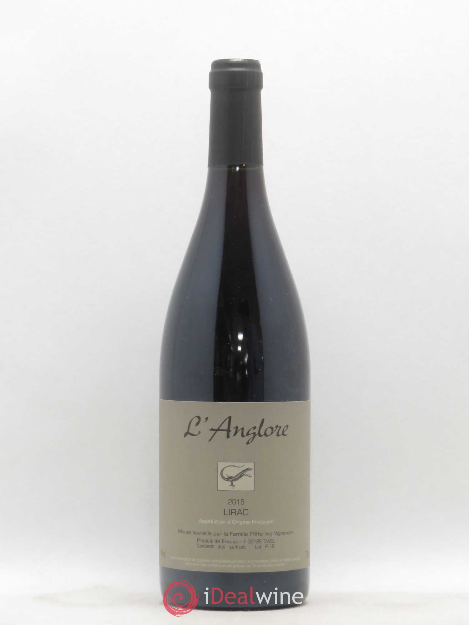 Lirac L'Anglore 2018 - Lot de 1 bouteille - 0
