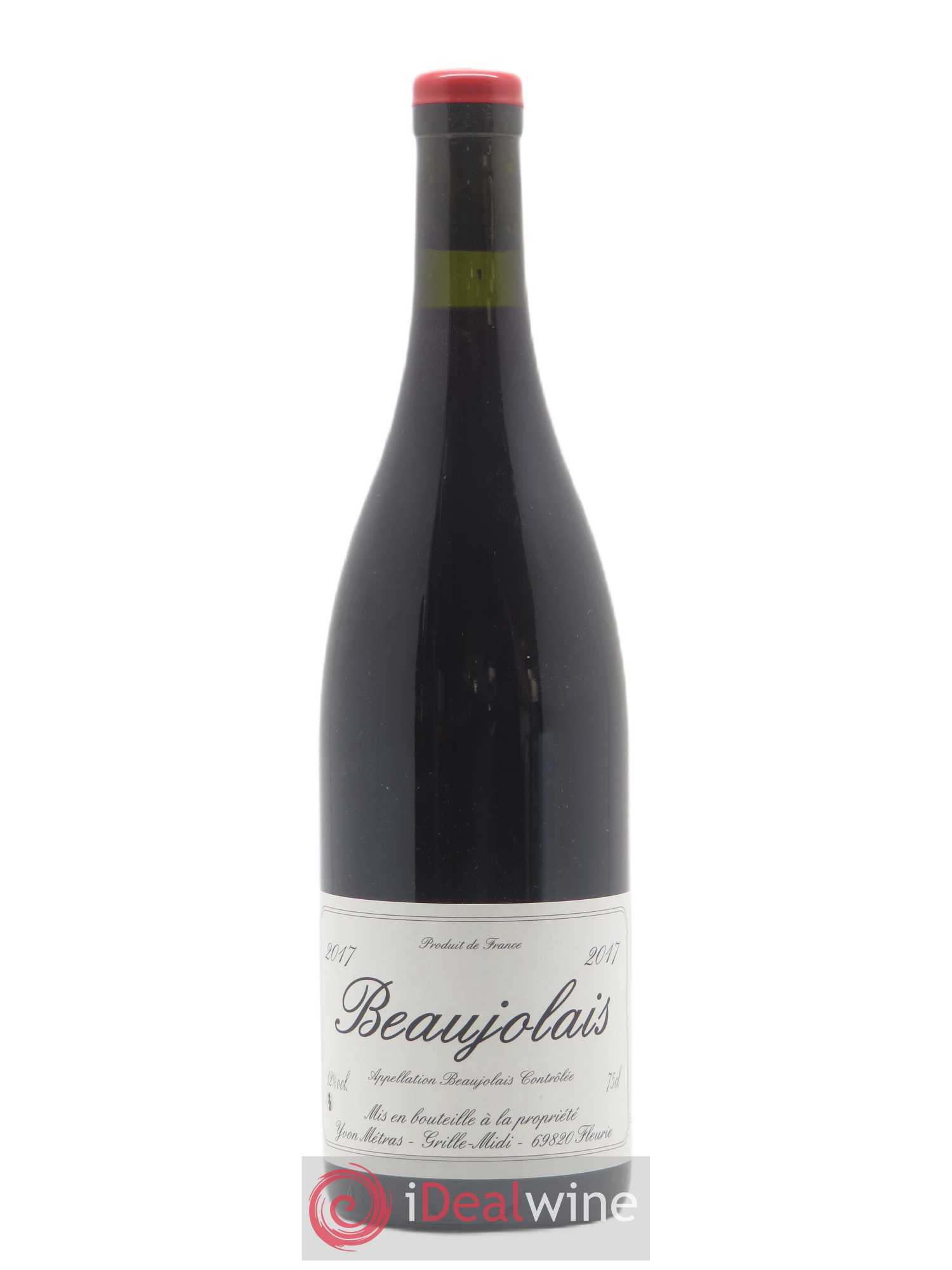 Beaujolais Yvon Métras 2017 - Lot de 1 bouteille - 0