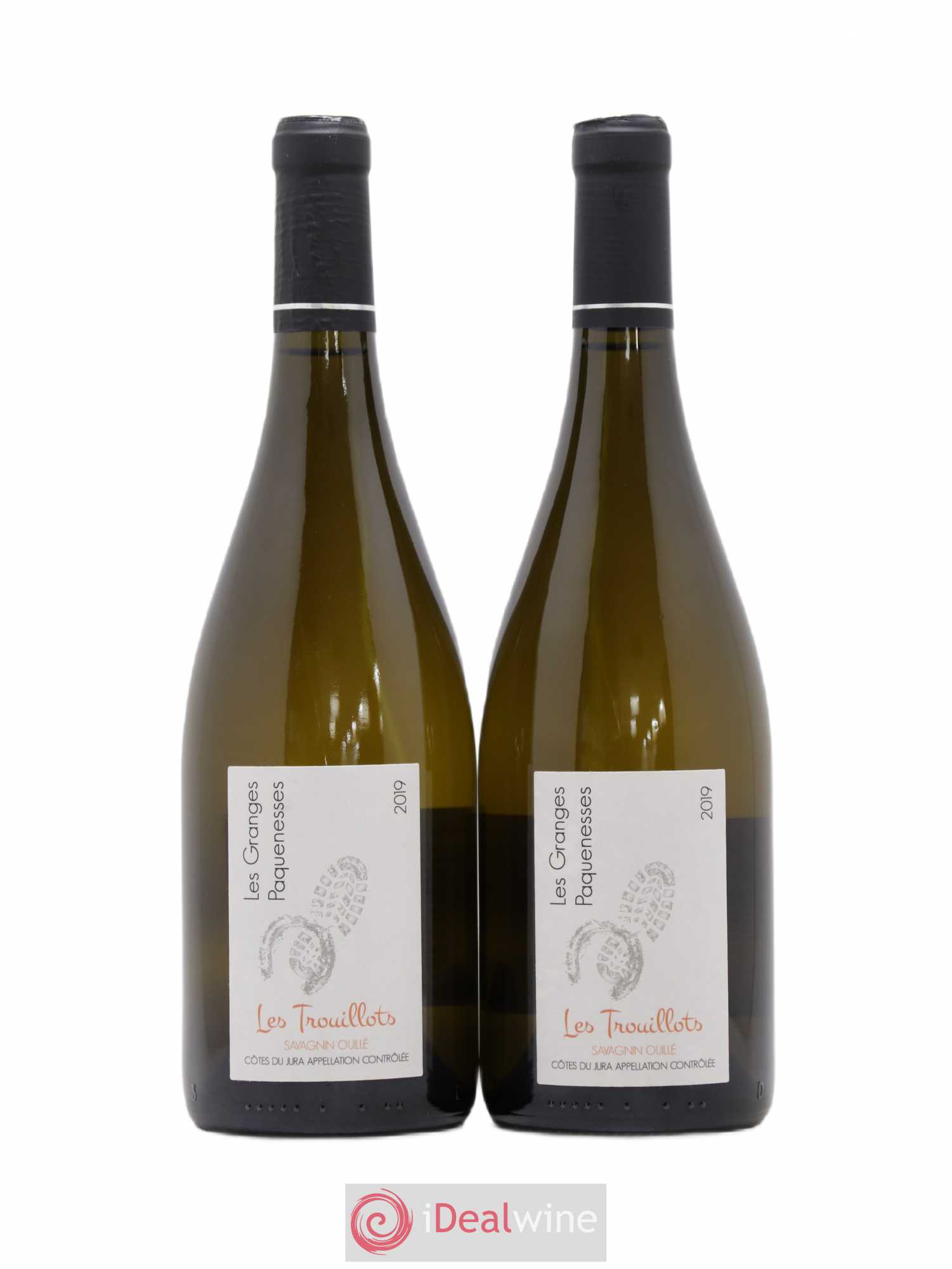 Côtes du Jura Les Touillots Savagnin Ouille Grange Paquenesses 2019 - Posten von 2 Flaschen - 0