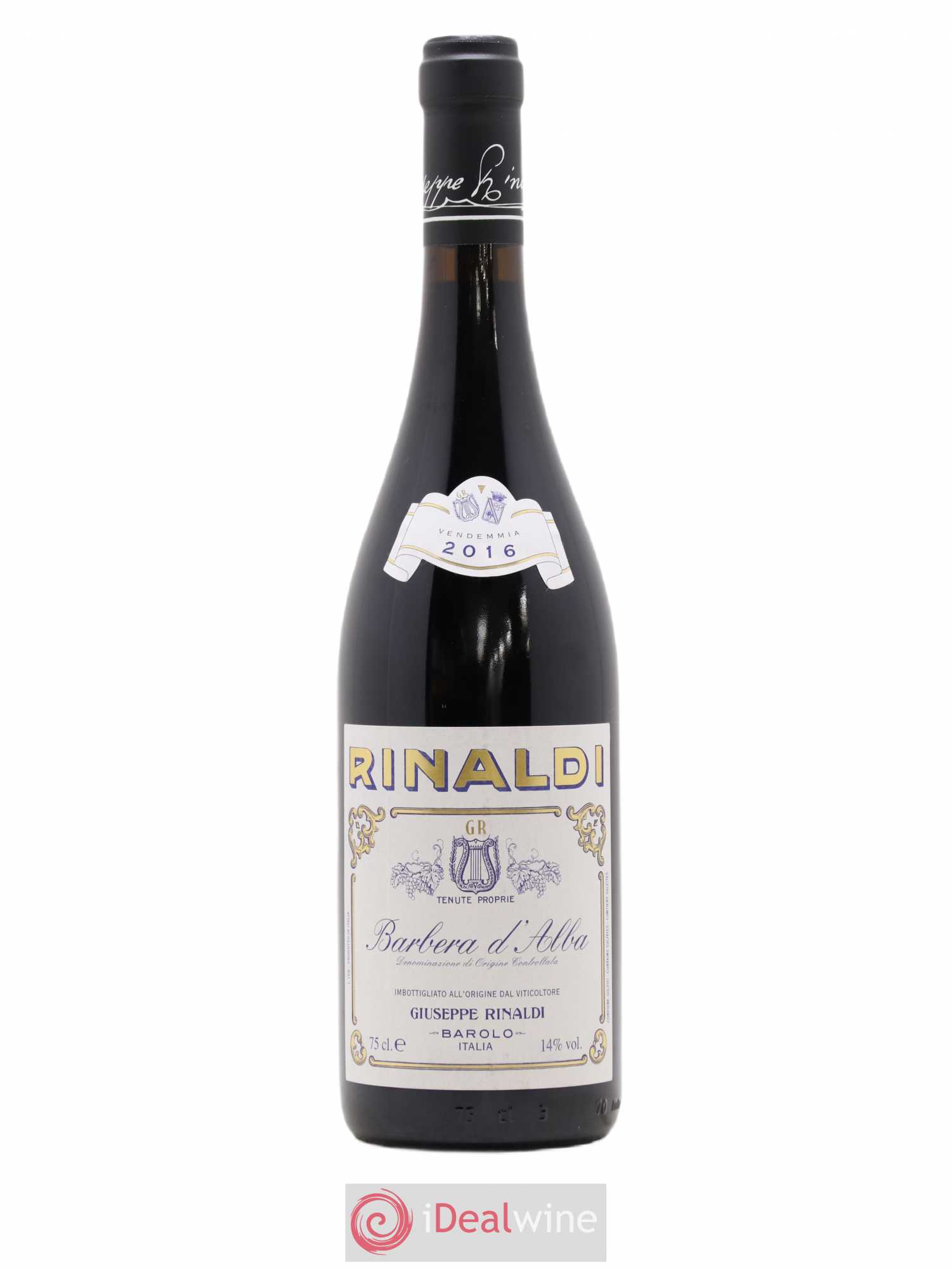 Barbera d'Alba Giuseppe Rinaldi 2016 - Lot de 1 bouteille - 0