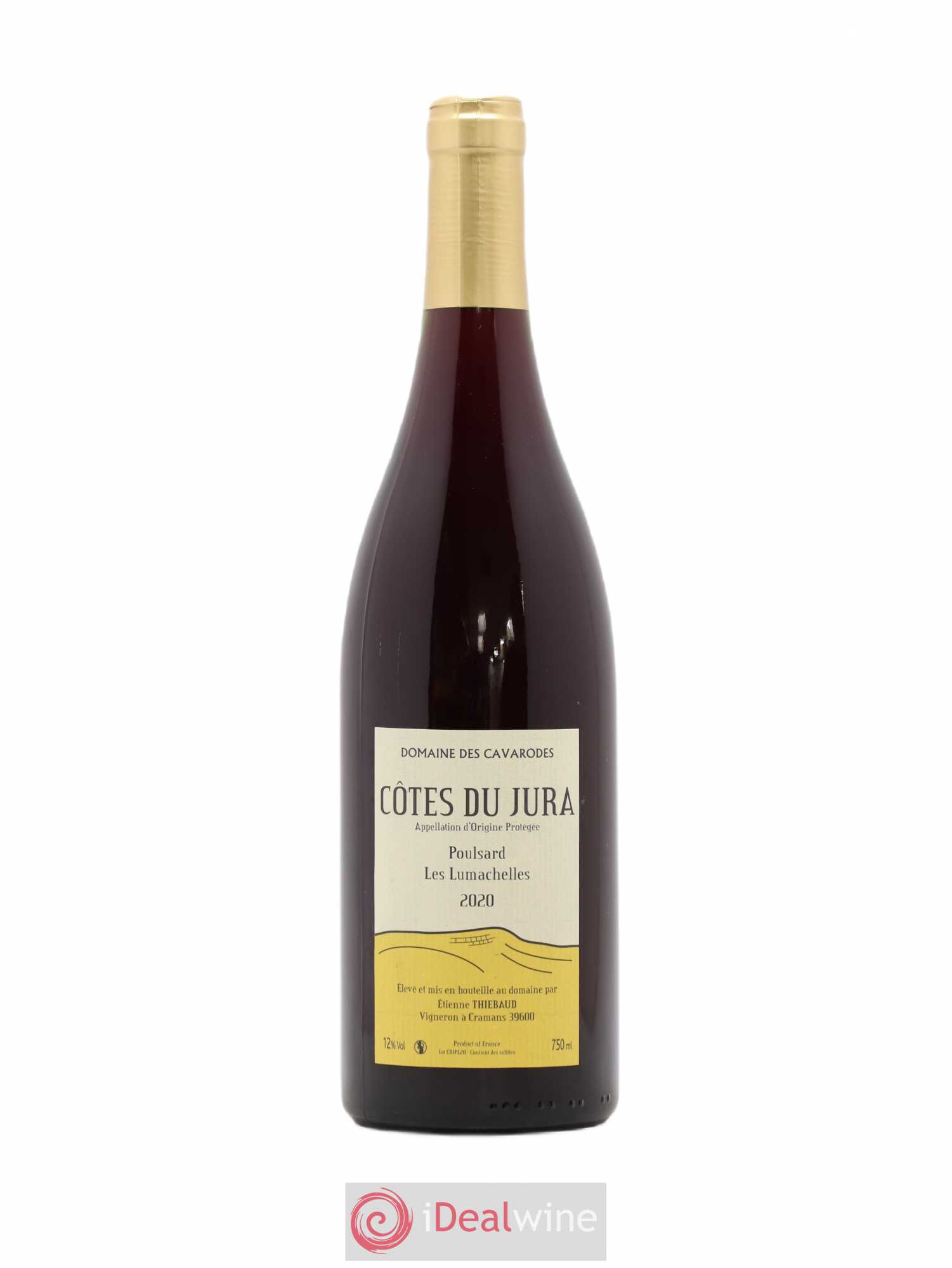 Côtes du Jura Poulsard Les Lumachelles Cavarodes (Domaine des) - Etienne Thiébaud 2020 - Lot de 1 bouteille - 0