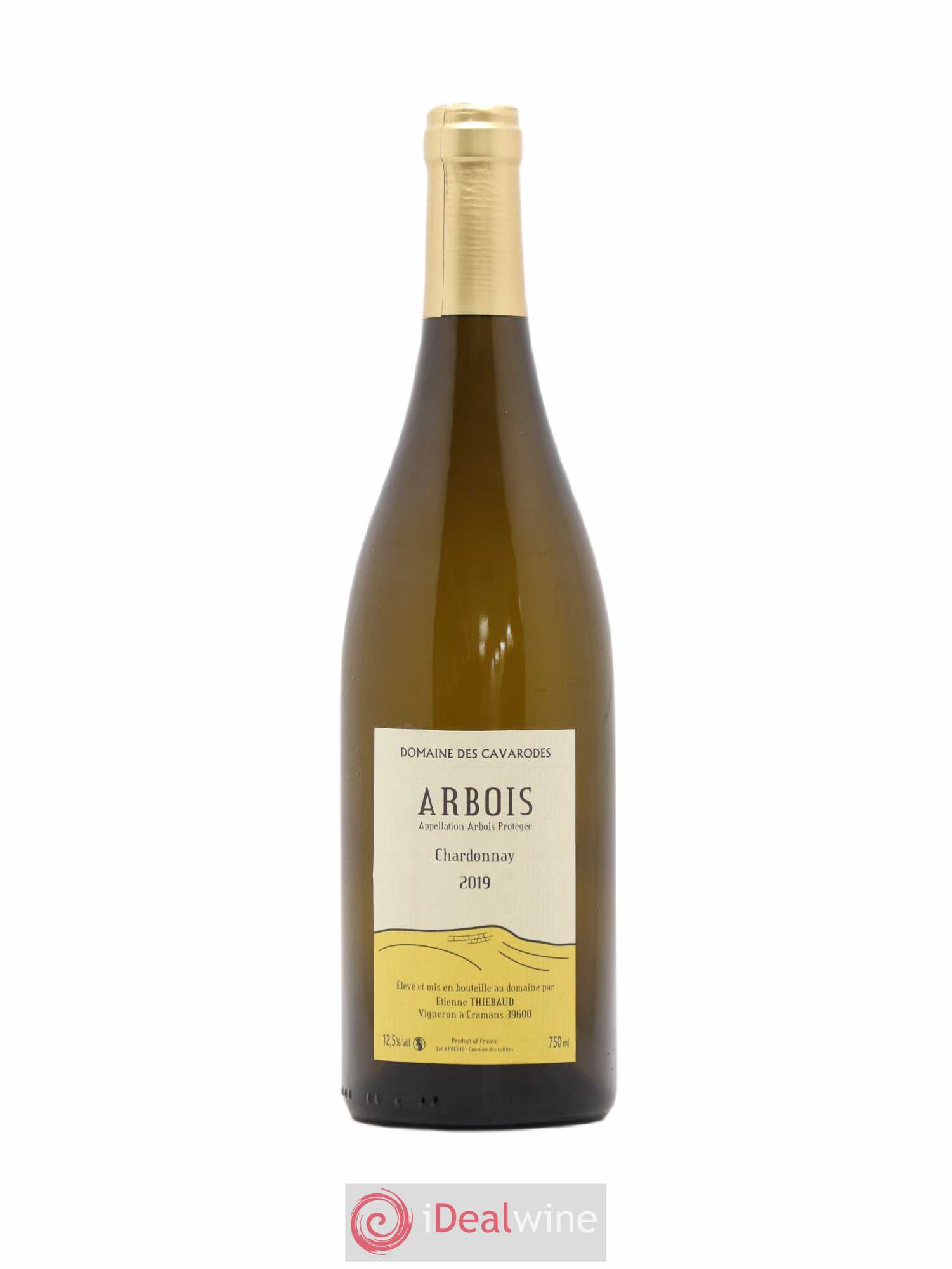 Arbois Chardonnay Domaine des Cavarodes 2019 - Posten von 1 Flasche - 0