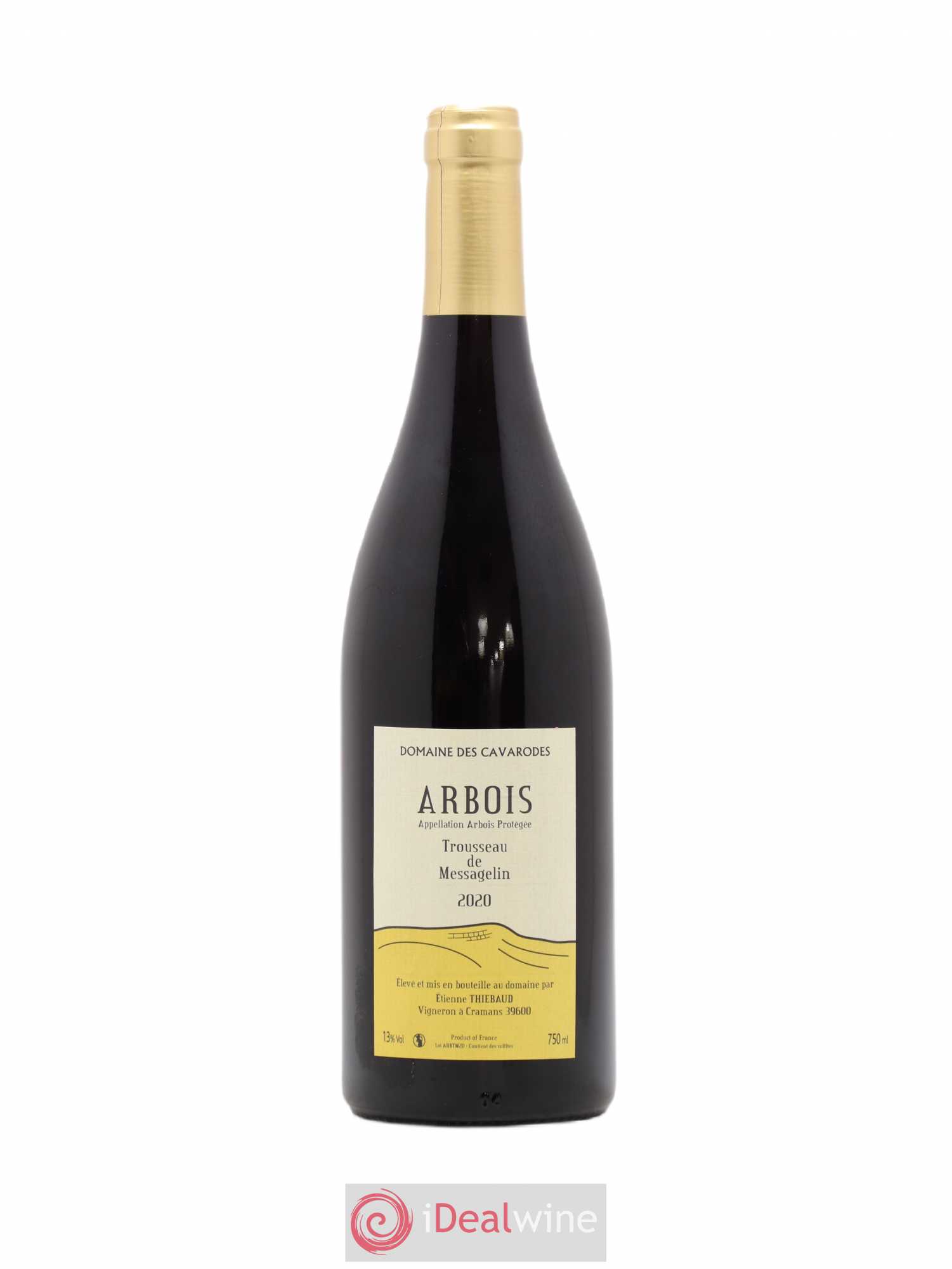 Arbois Trousseau de Messagelin Domaine Des Cavarodes 2020 - Posten von 1 Flasche - 0