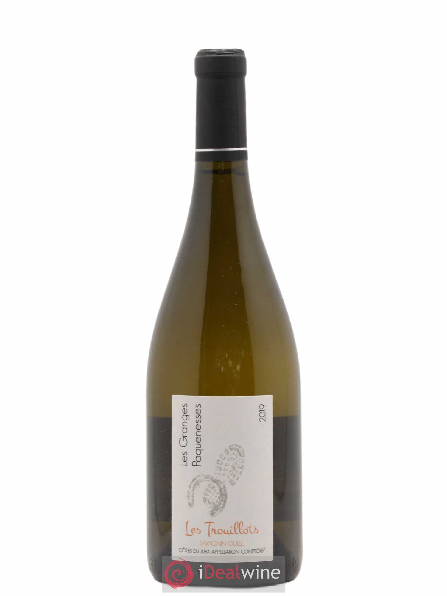 Côtes du Jura Les Trouillots Savagnin Ouille Grange Paqueneses 2019 - Posten von 1 Flasche - 0