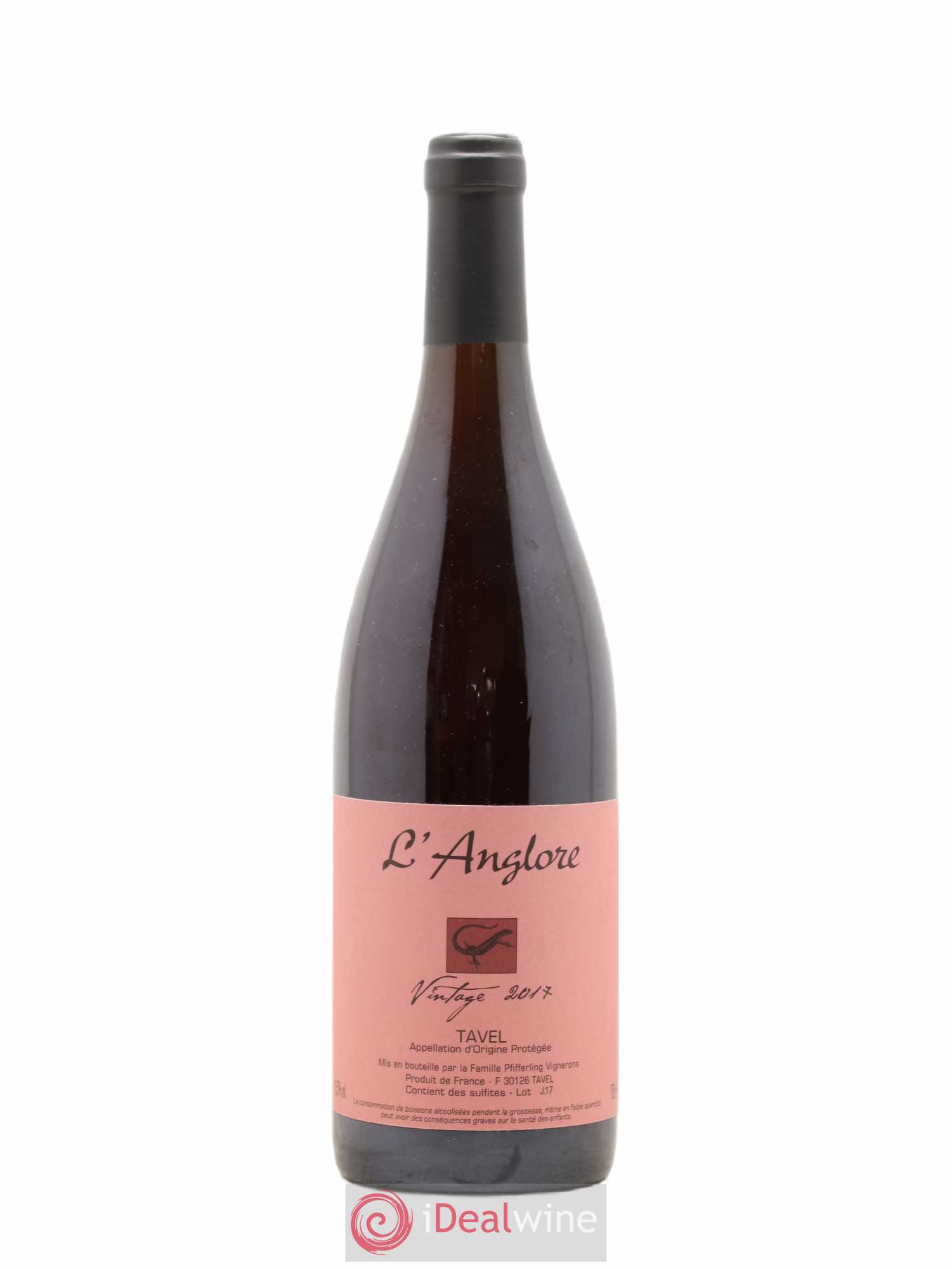 Tavel Vintage L'Anglore 2017 - Lot de 1 bouteille - 0