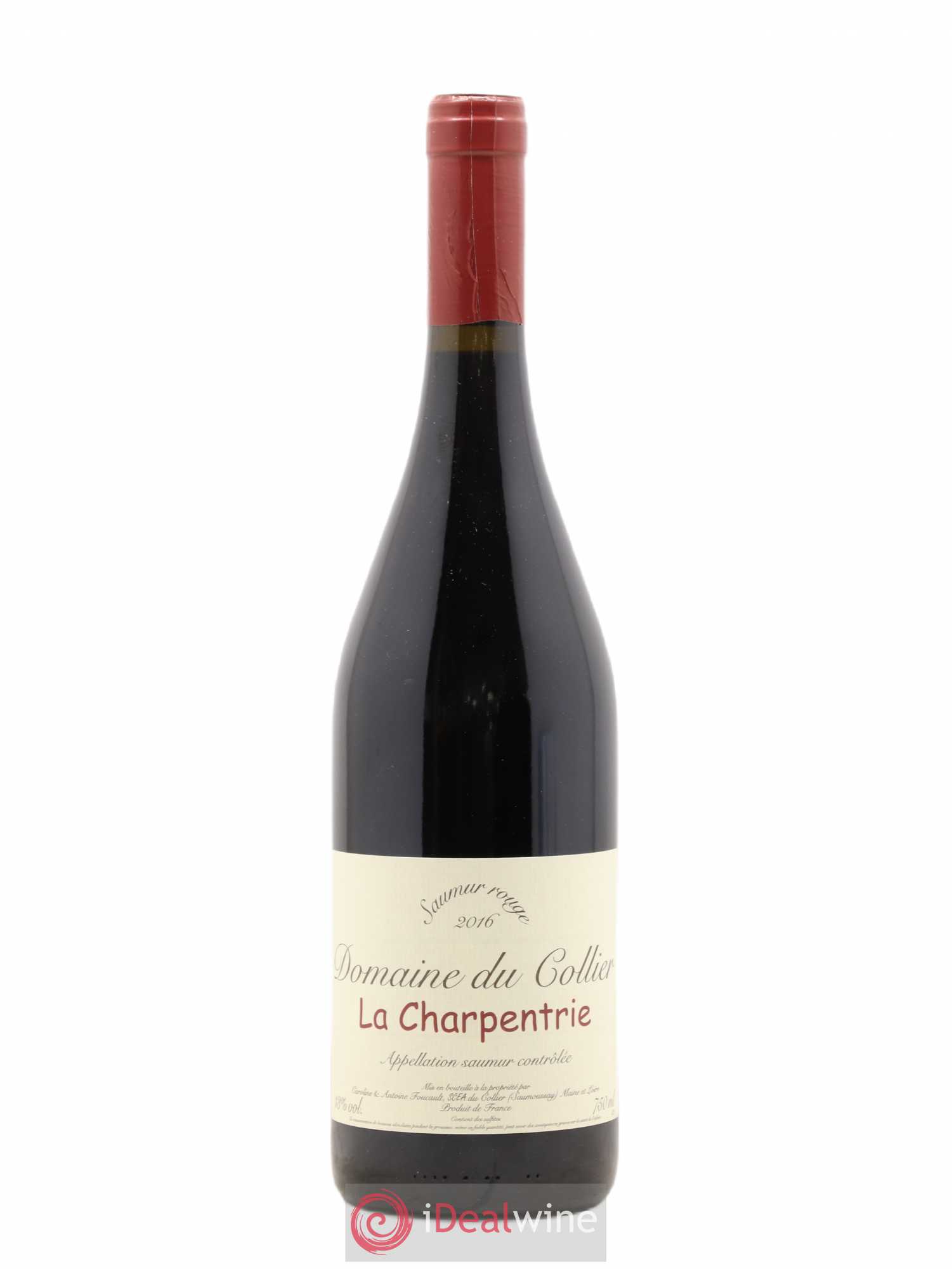 Saumur La Charpentrie Domaine du Collier 2016 - Lot de 1 bouteille - 0