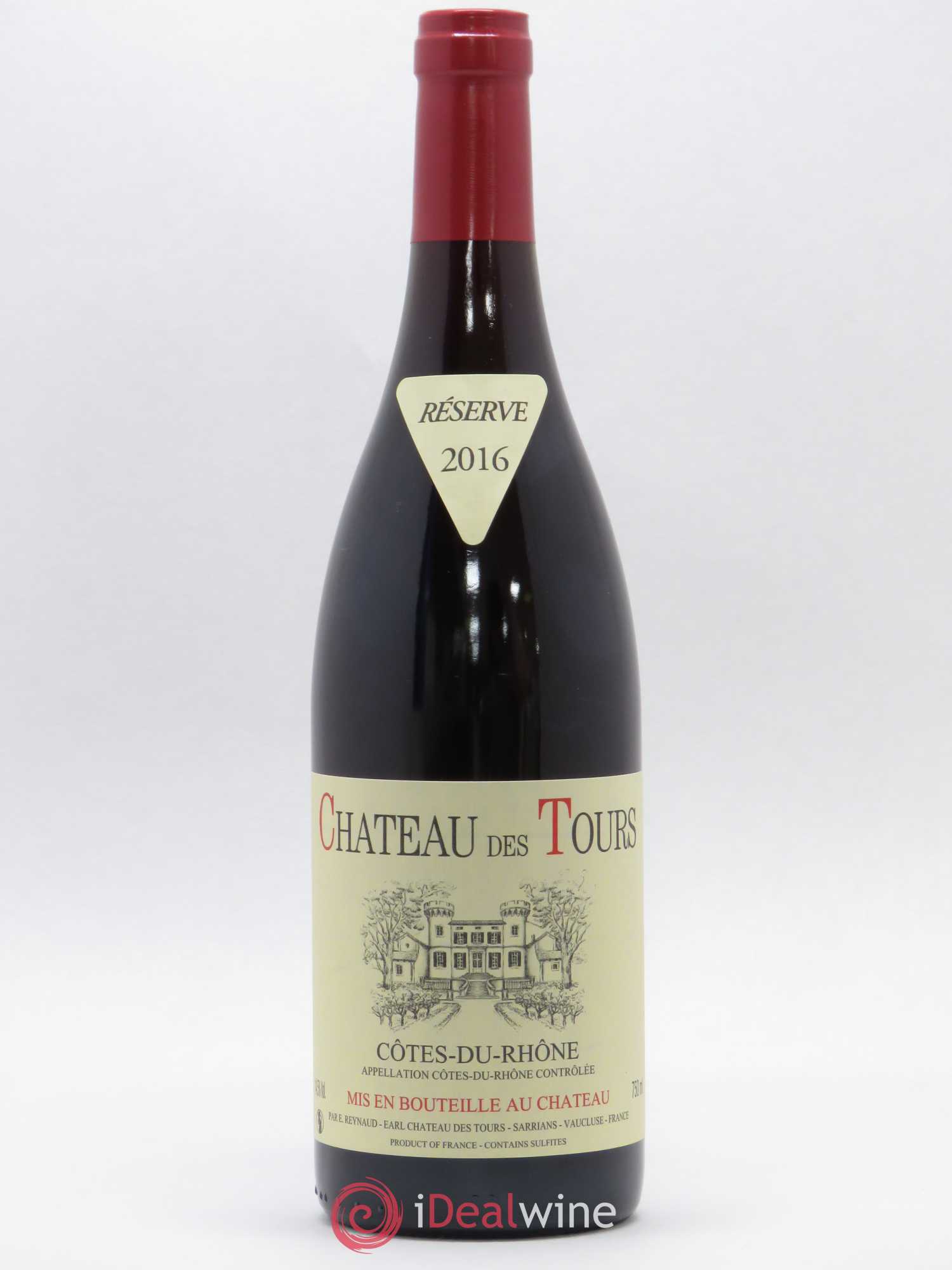 Côtes-du-Rhône Château des Tours Emmanuel Reynaud 2016 - Lot de 1 bouteille - 0